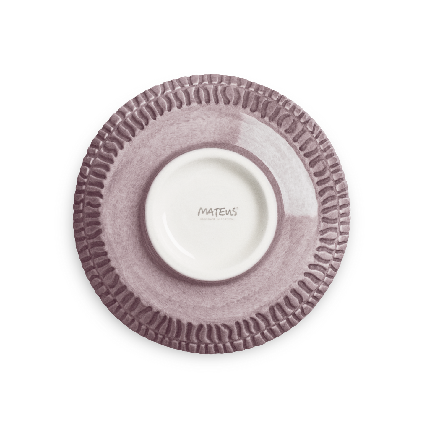 Stripes Bowl 15 cm / 50 cl Plum