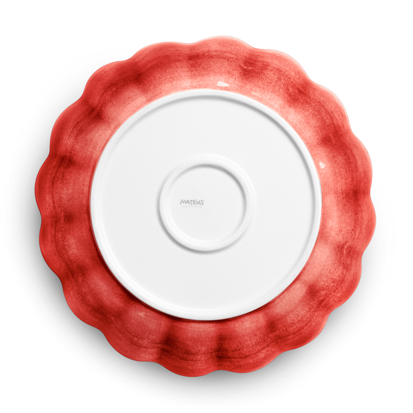 Oyster Bowl 31 cm / 220 cl Red