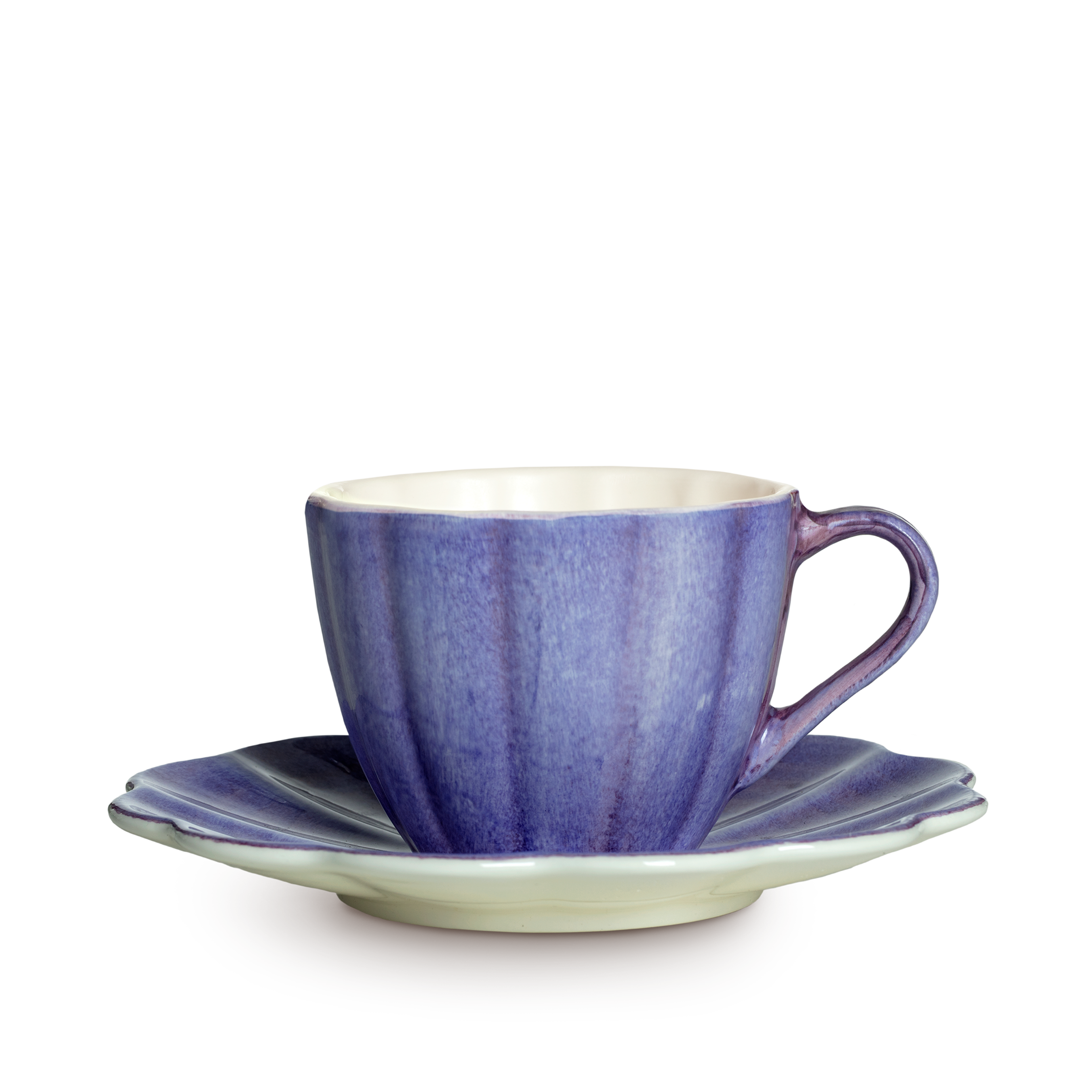 Oyster Cup and Saucer 25 cl Purple | Mateus – mateuscollection