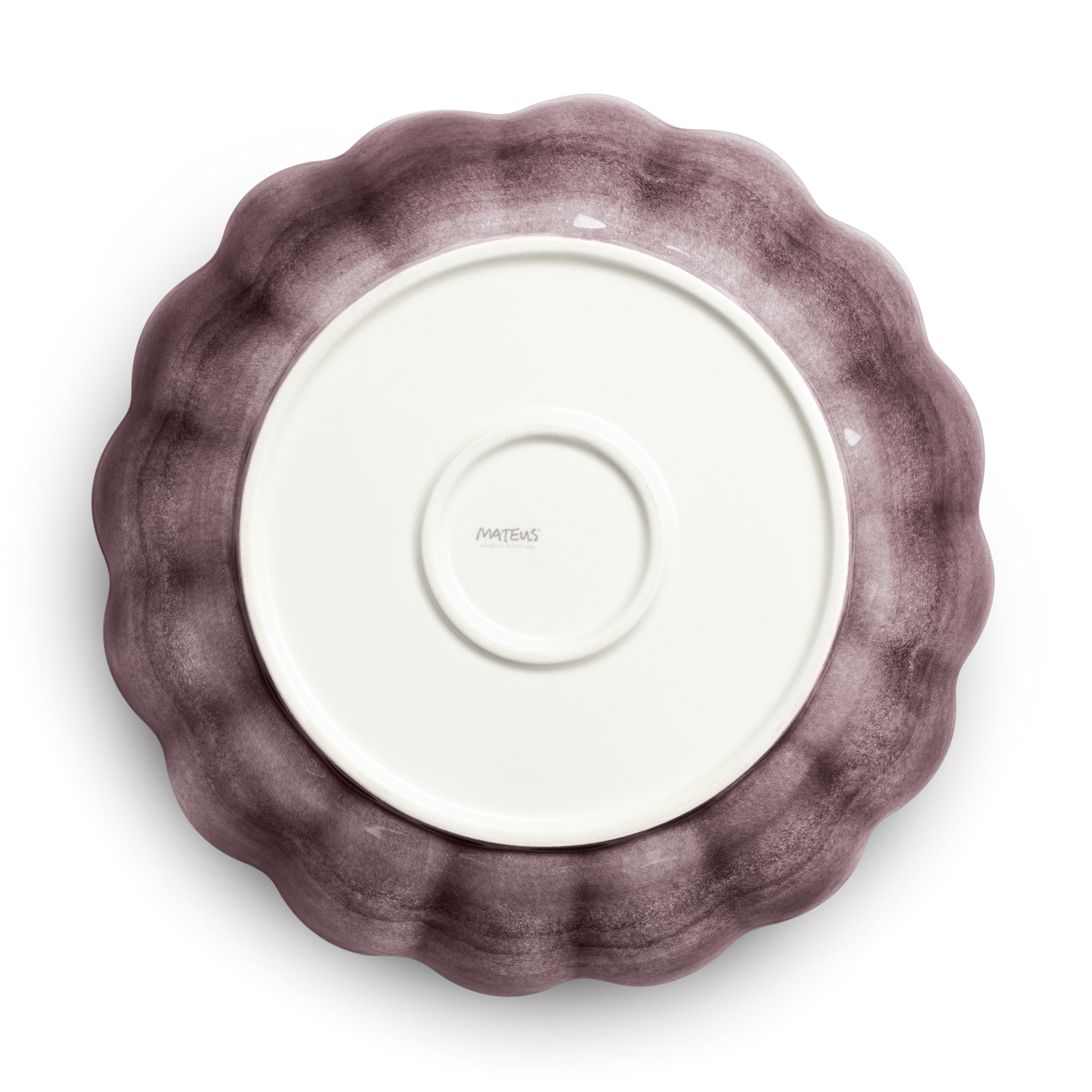 Oyster Bowl 31 cm / 220 cl Plum