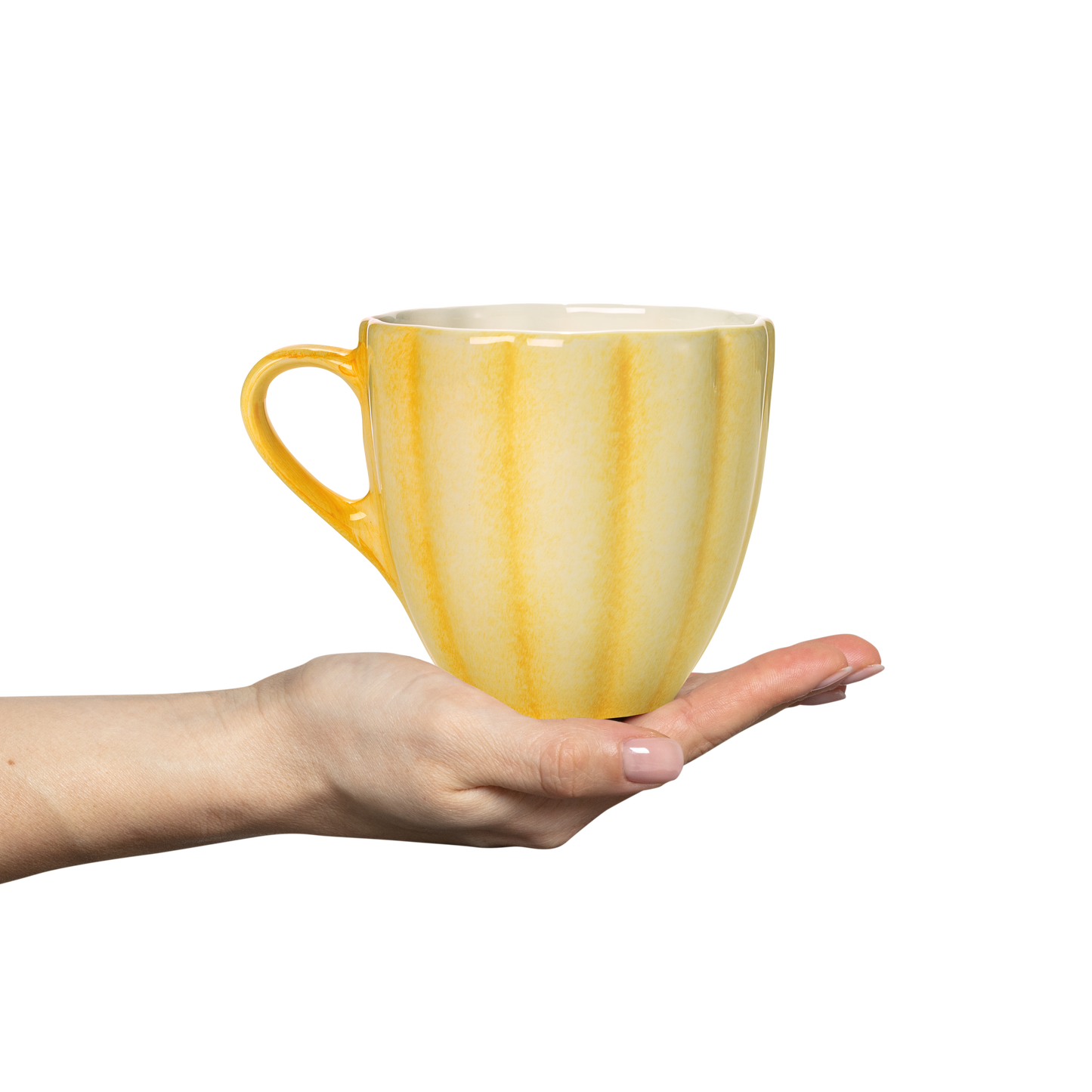 Oyster Mug 60 cl Yellow