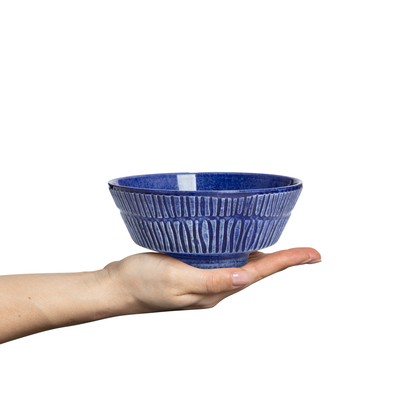 Stripes Bowl 15 cm / 50 cl Blue