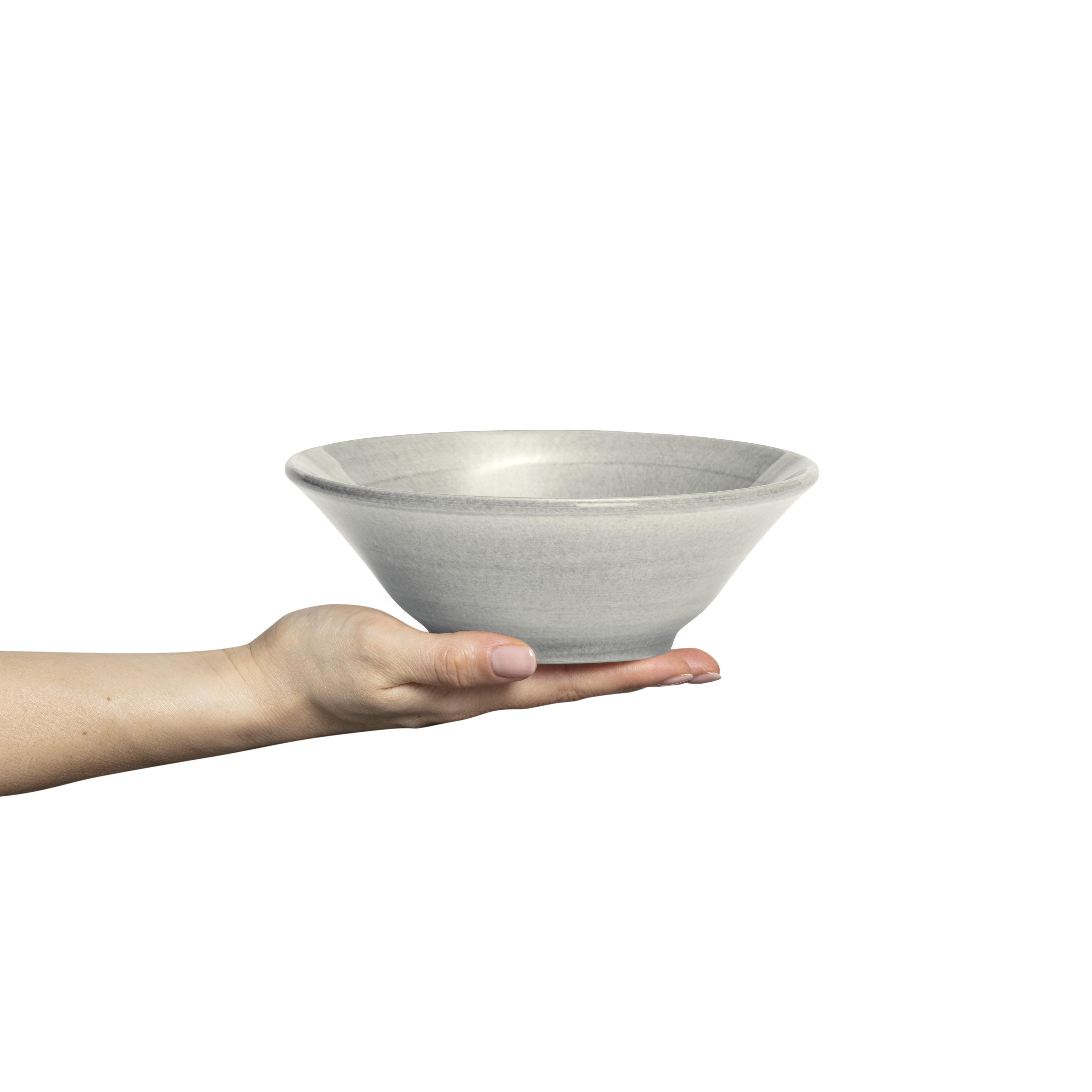Basic Bowl 19 cm / 70 cl Grey