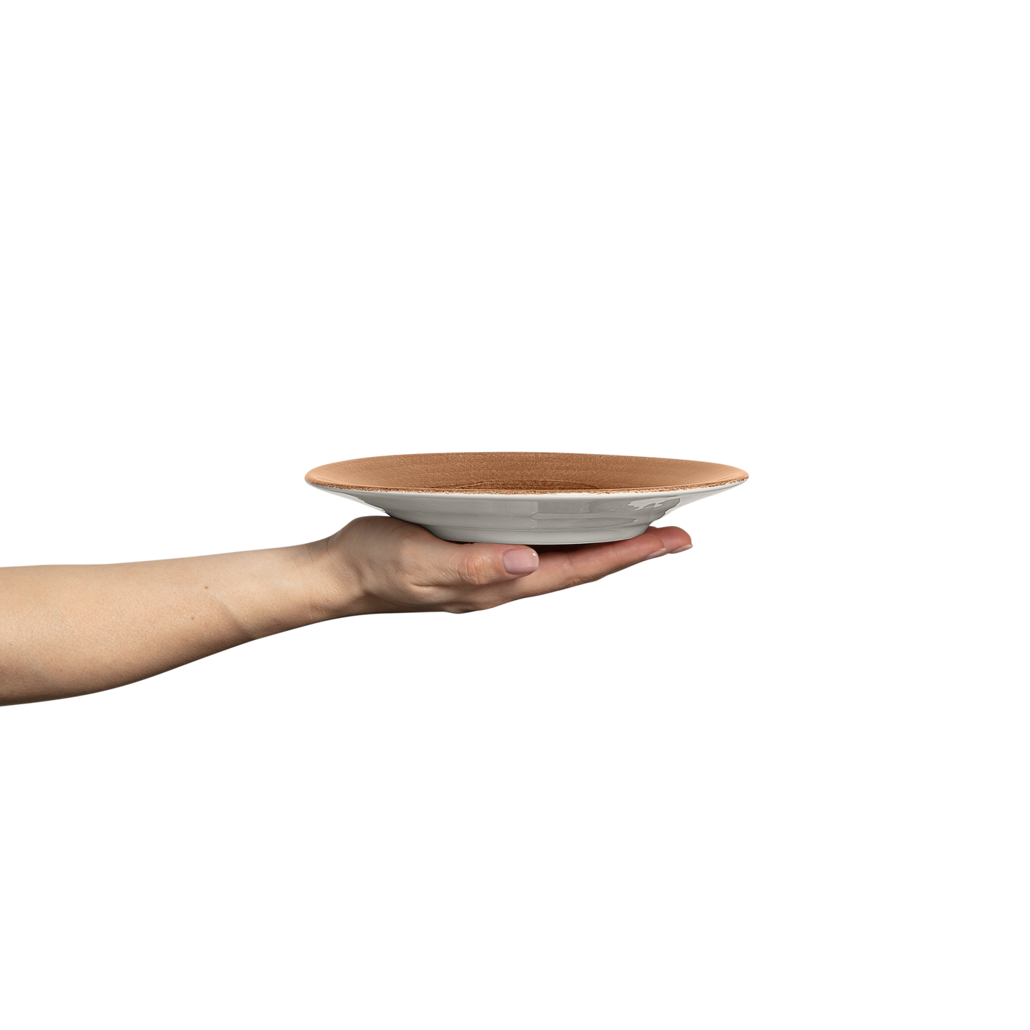 Basic Plate 21 cm Cinnamon