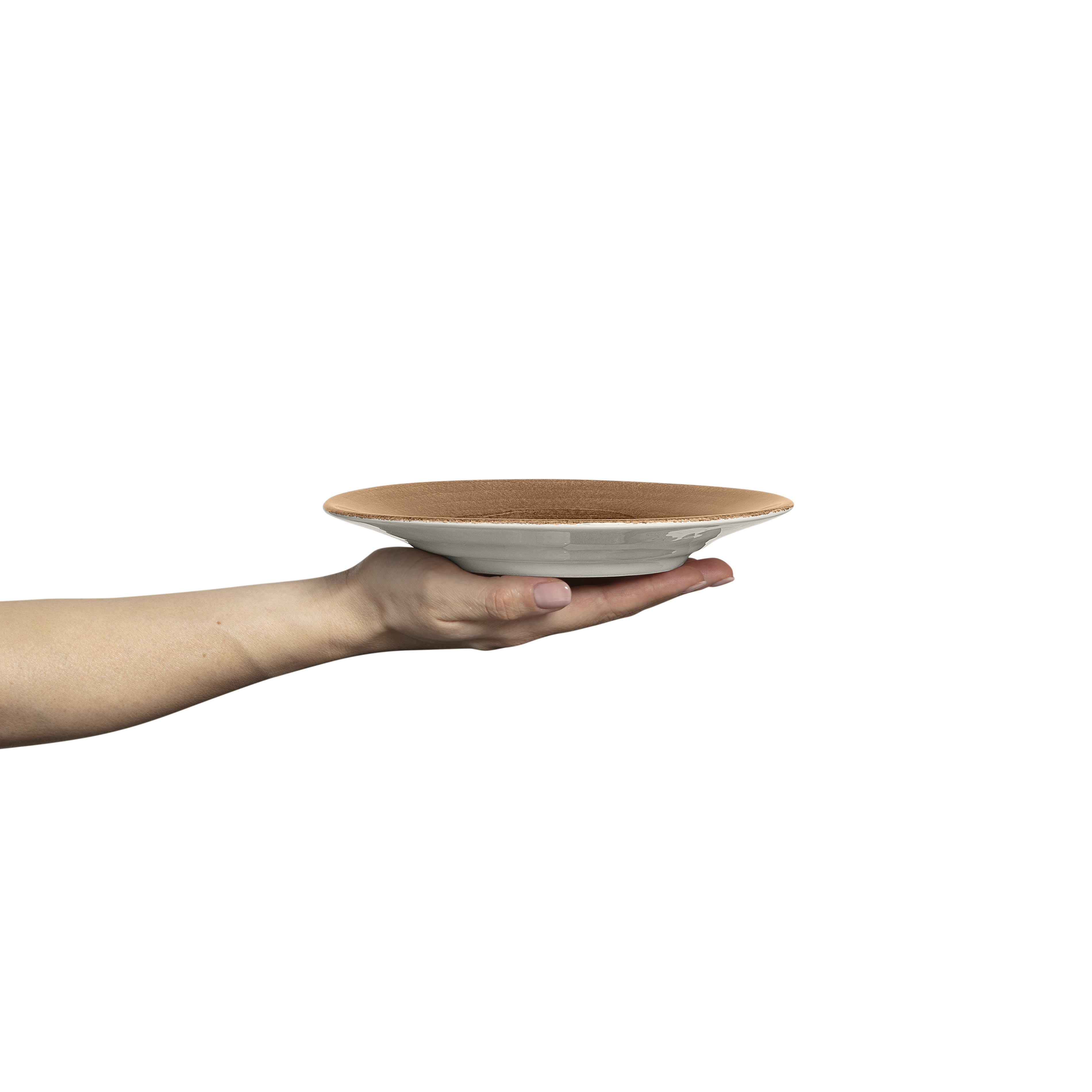 Basic Plate 21 cm Cinnamon