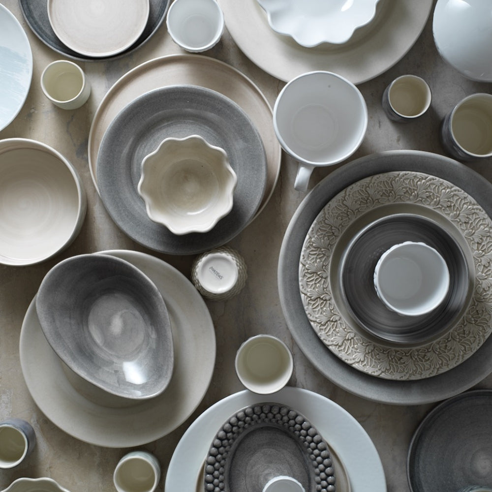 Basic Plate 21 cm Grey