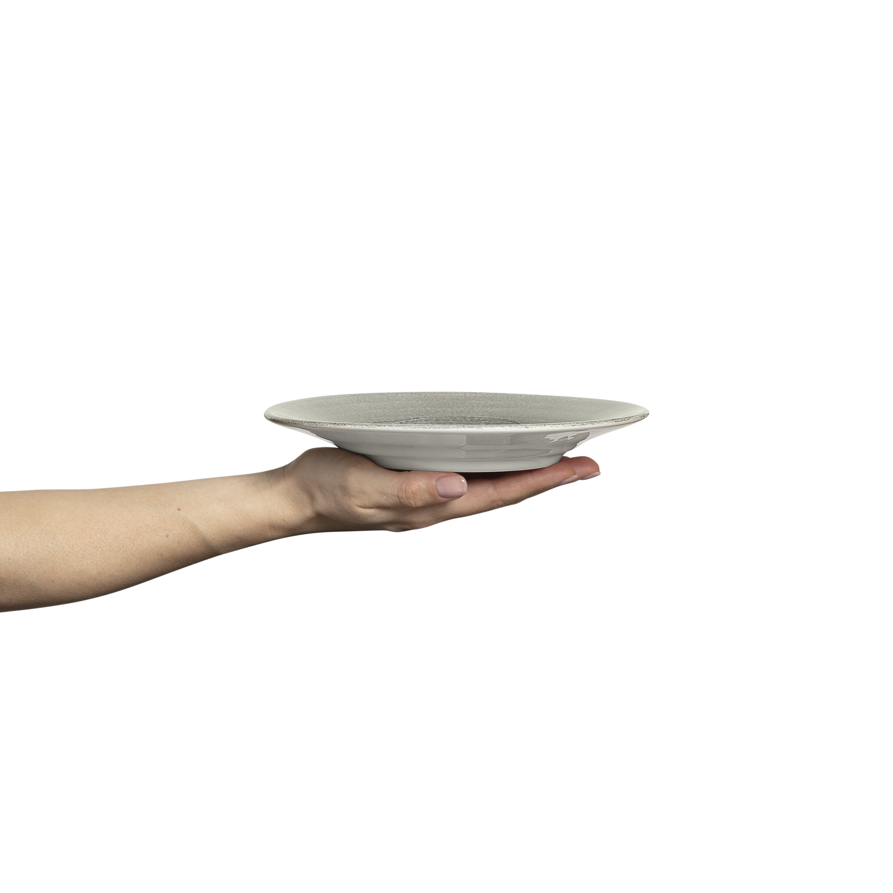 Basic Plate 21 cm Grey