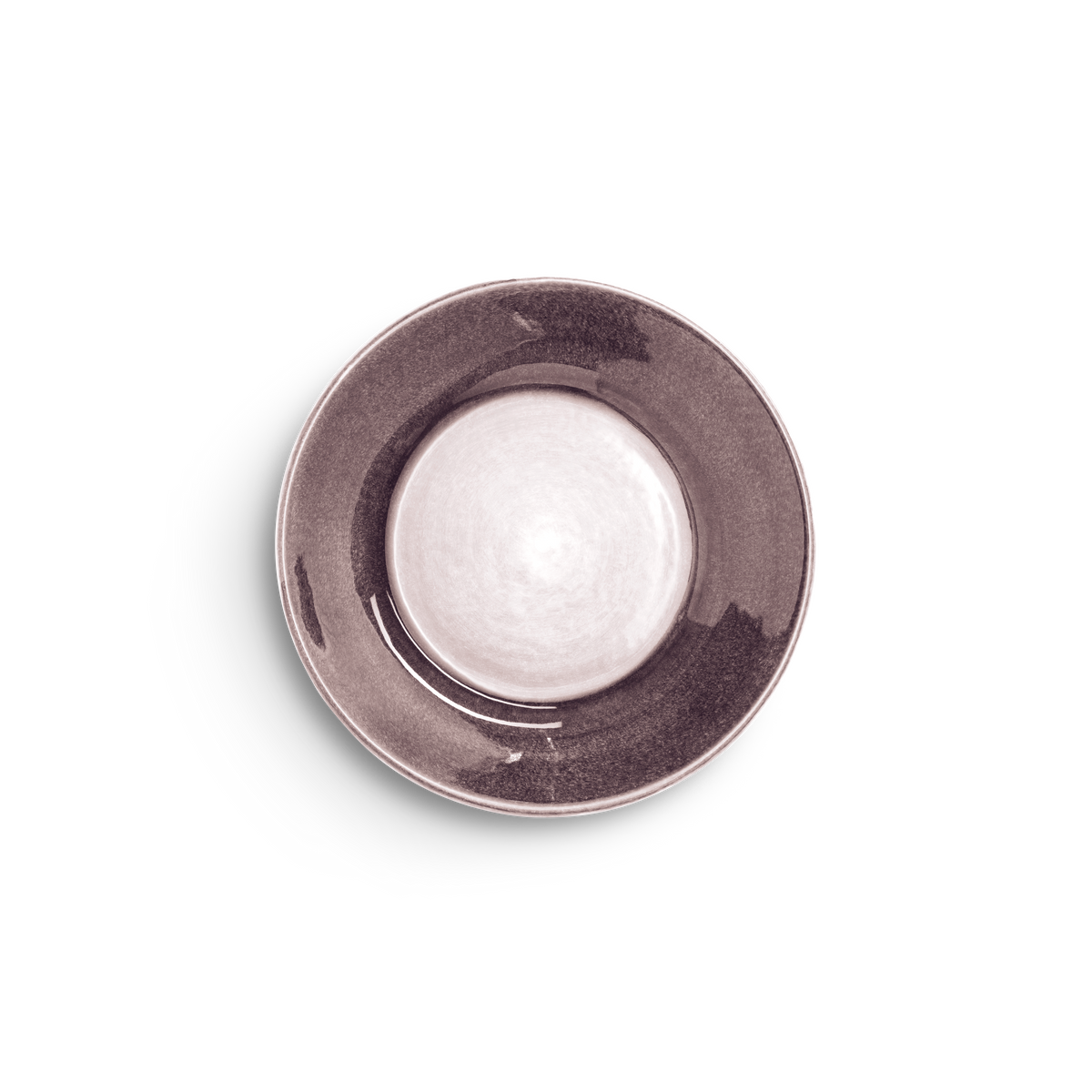 Basic Tallrik 21 cm Plommon