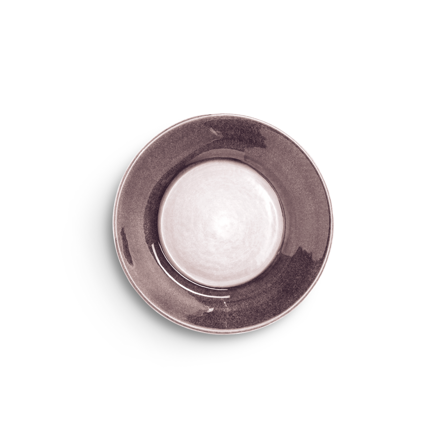 Basic Plate 21 cm Plum