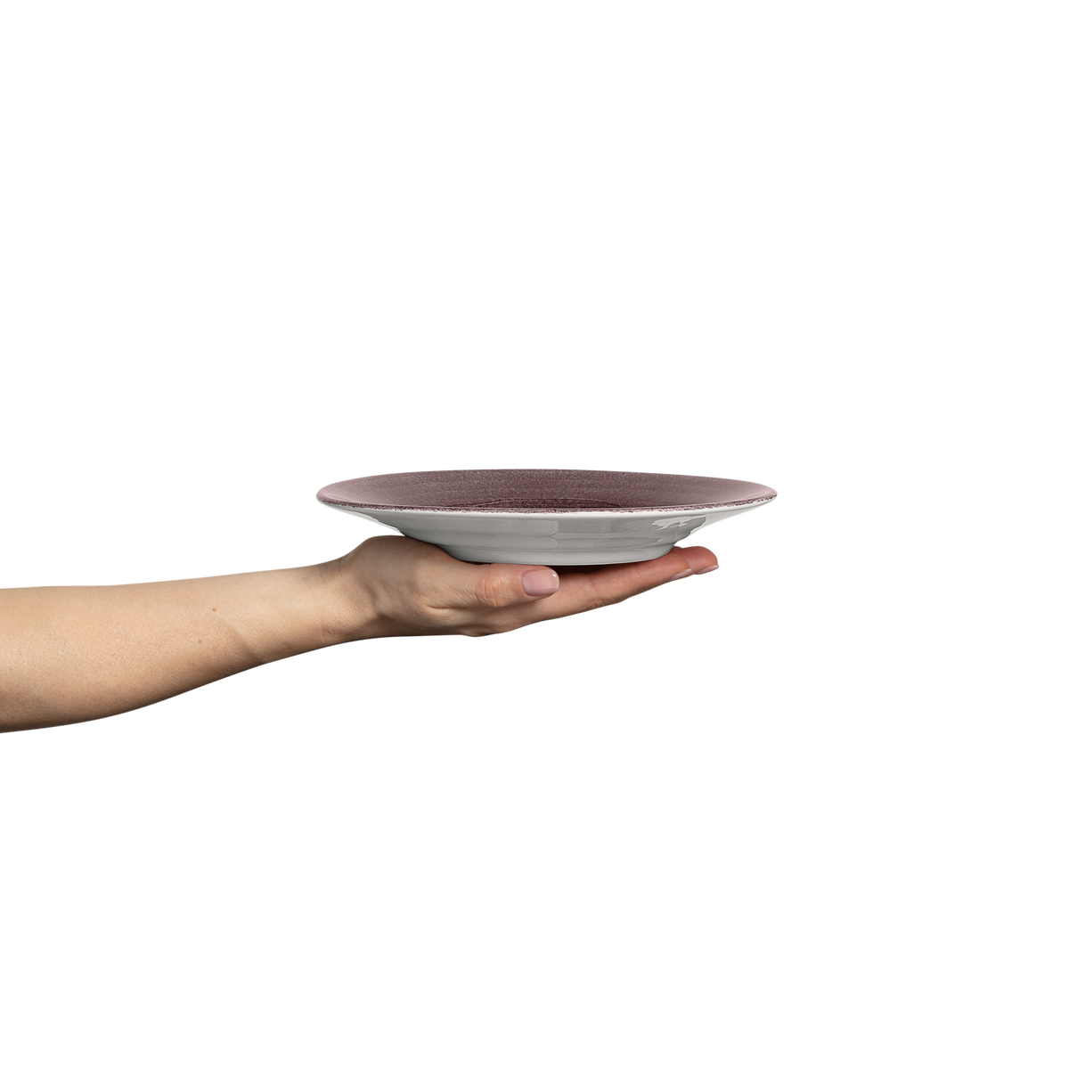 Basic Tallrik 21 cm Plommon