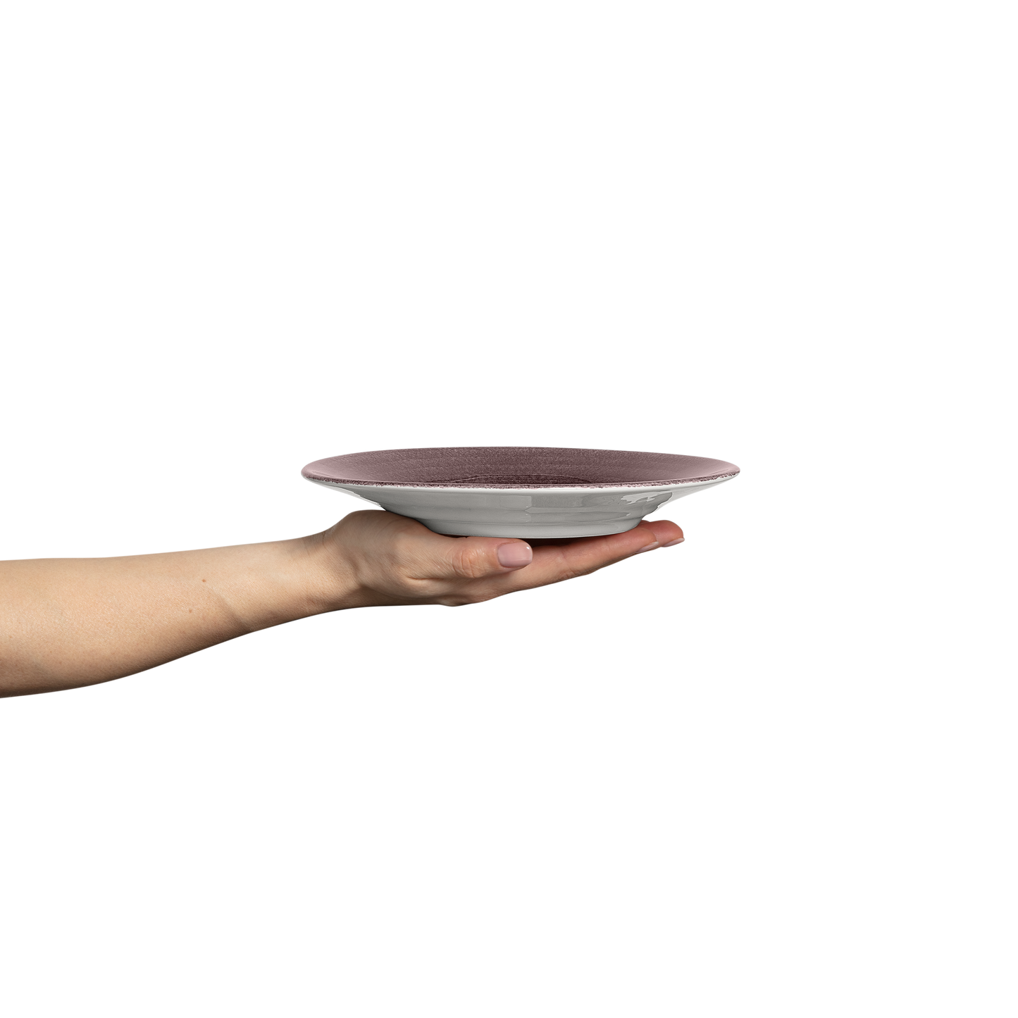 Basic Plate 21 cm Plum