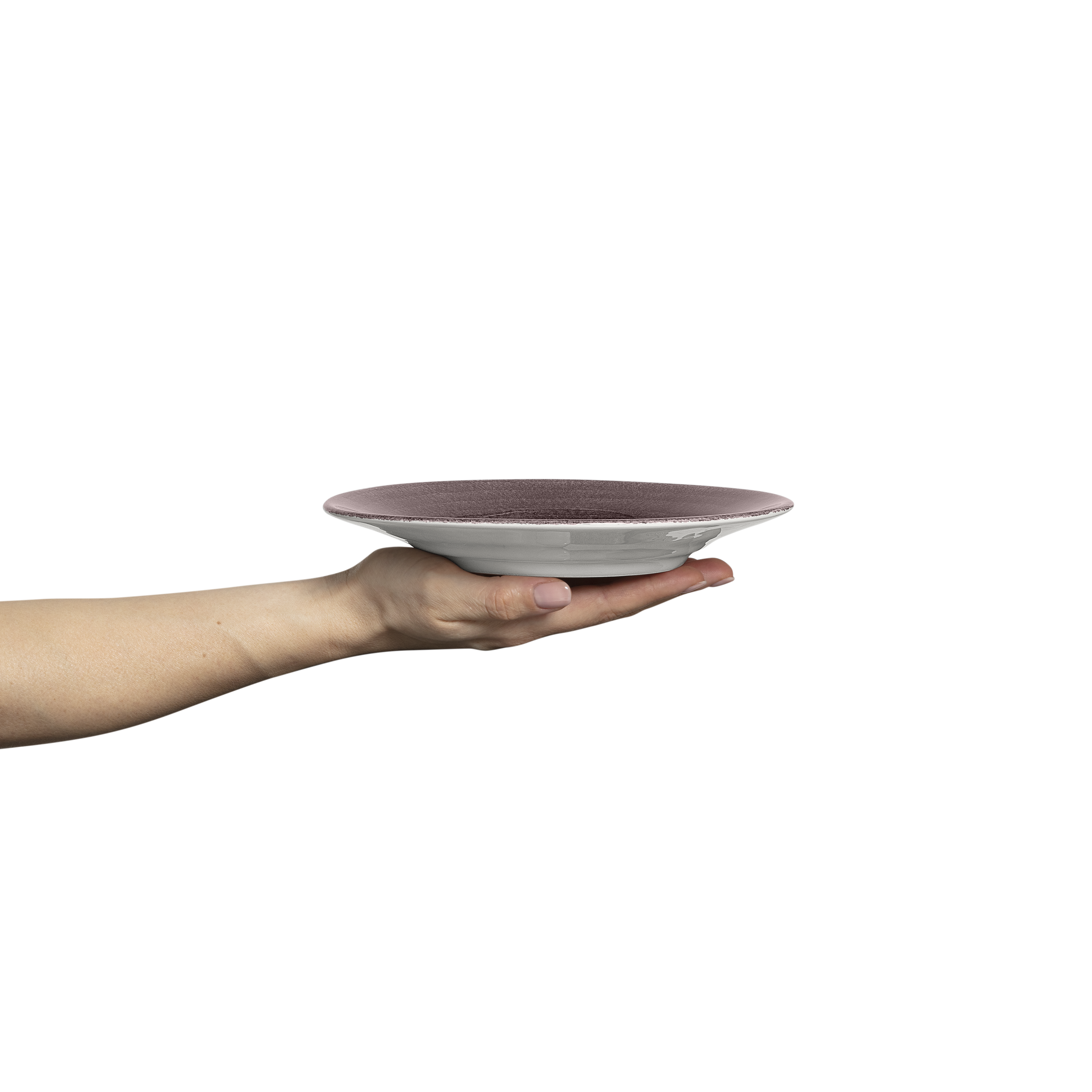 Basic Plate 21 cm Plum