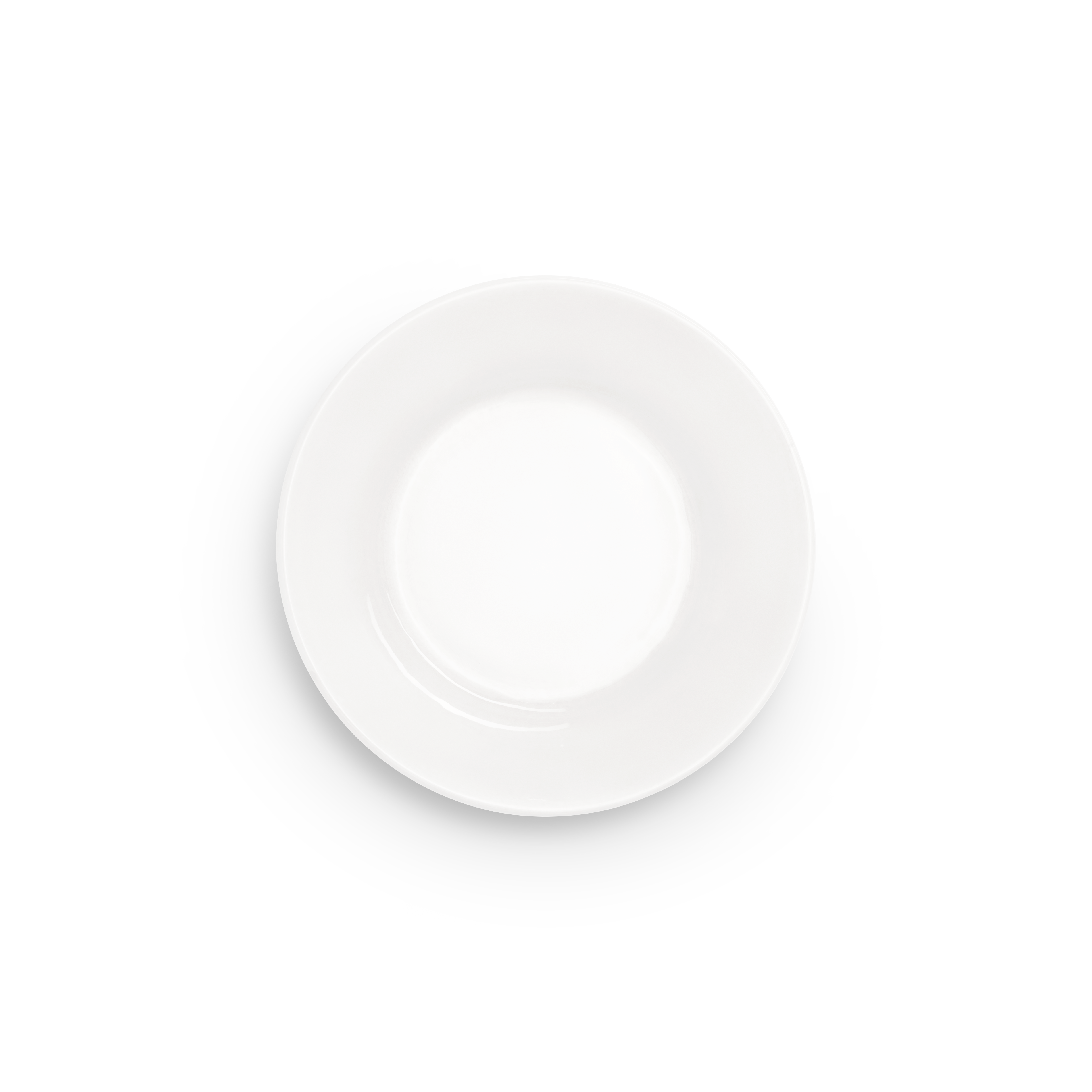 Basic Plate 21 cm White