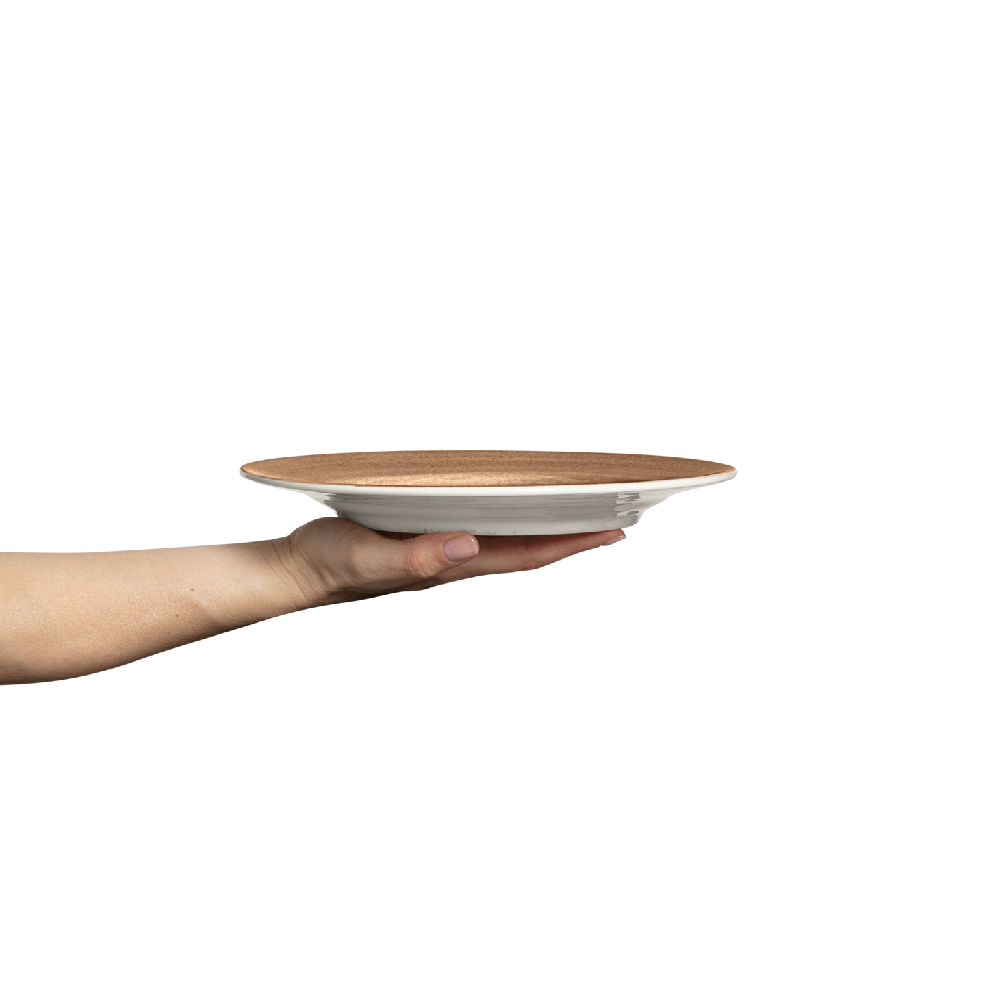 Basic Plate 25 cm Cinnamon