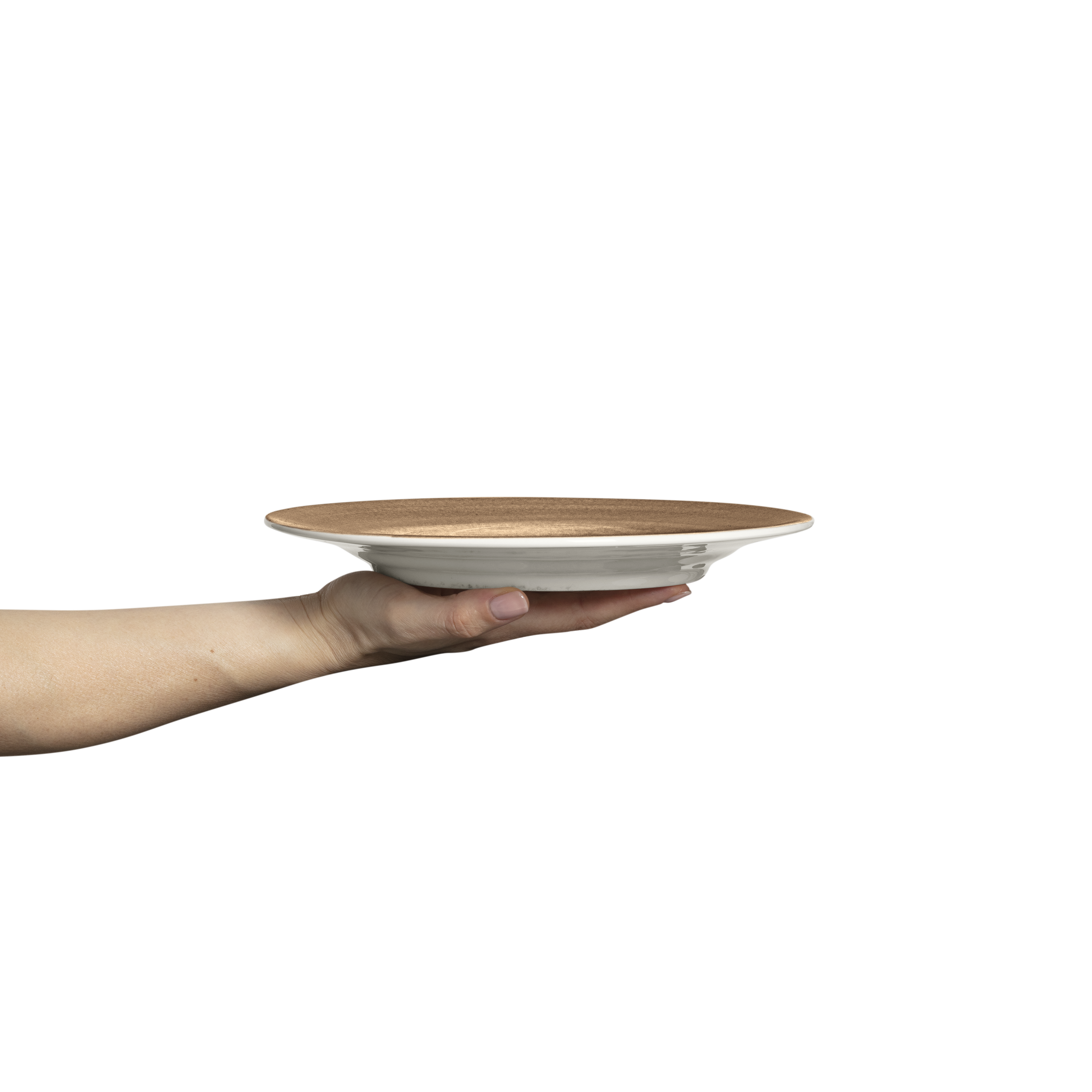 Basic Plate 25 cm Cinnamon