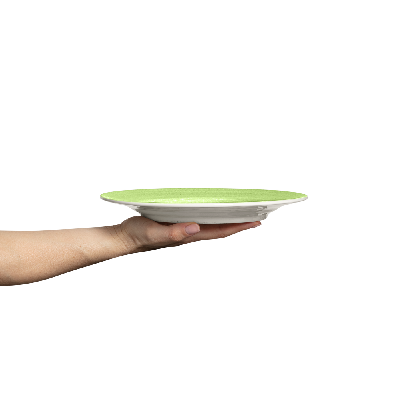 Basic Plate 25 cm Green