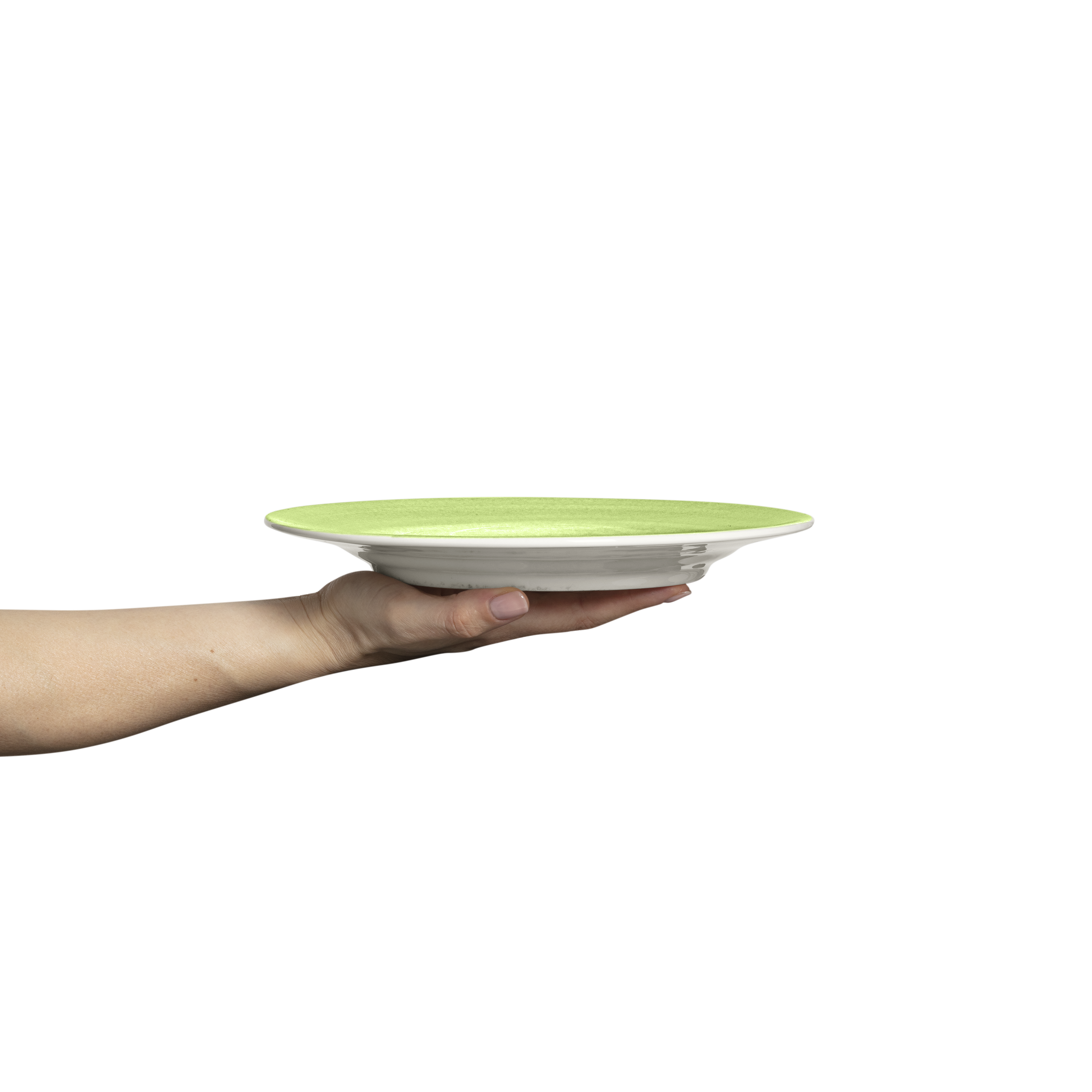 Basic Plate 25 cm Green