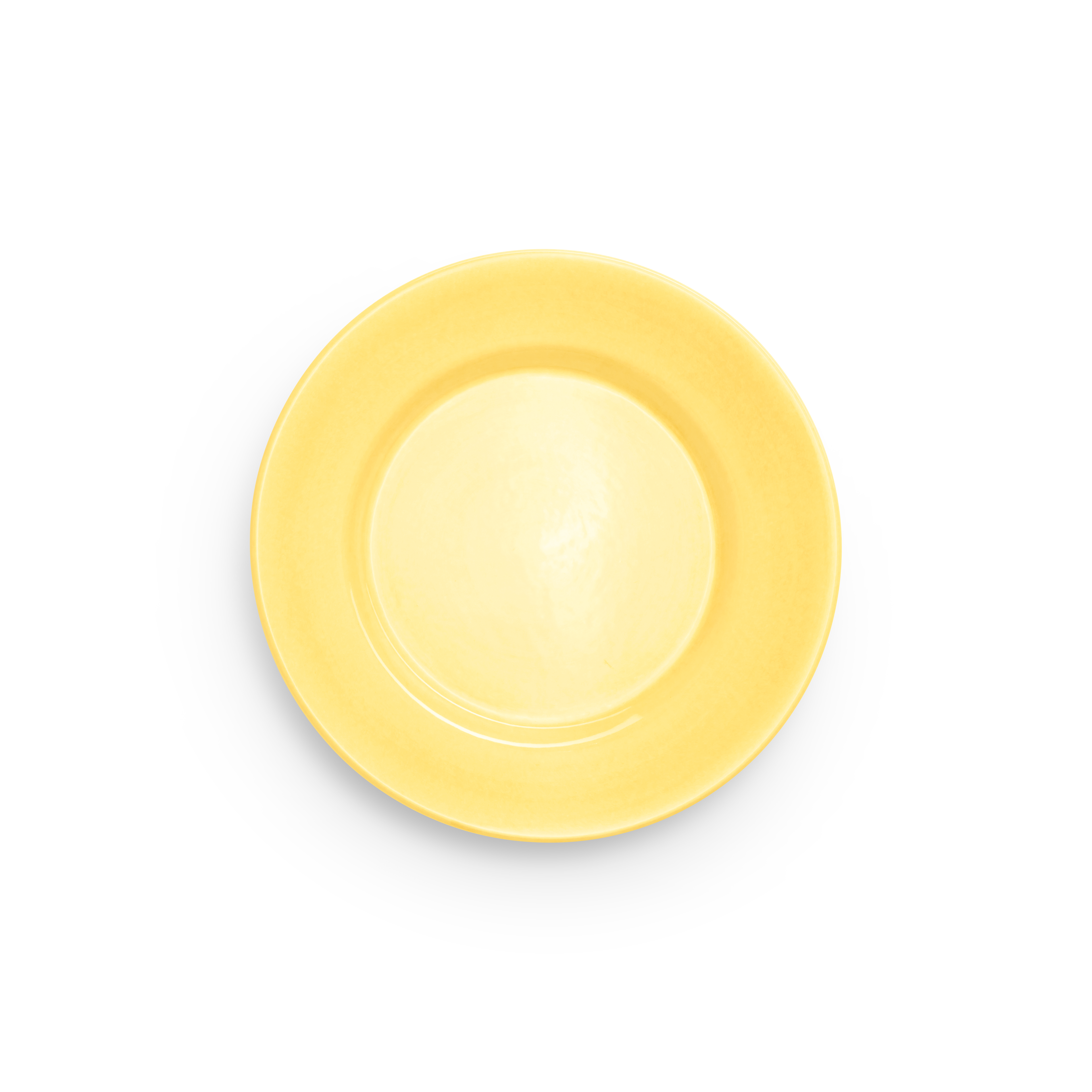 Basic Plate 25 cm Yellow