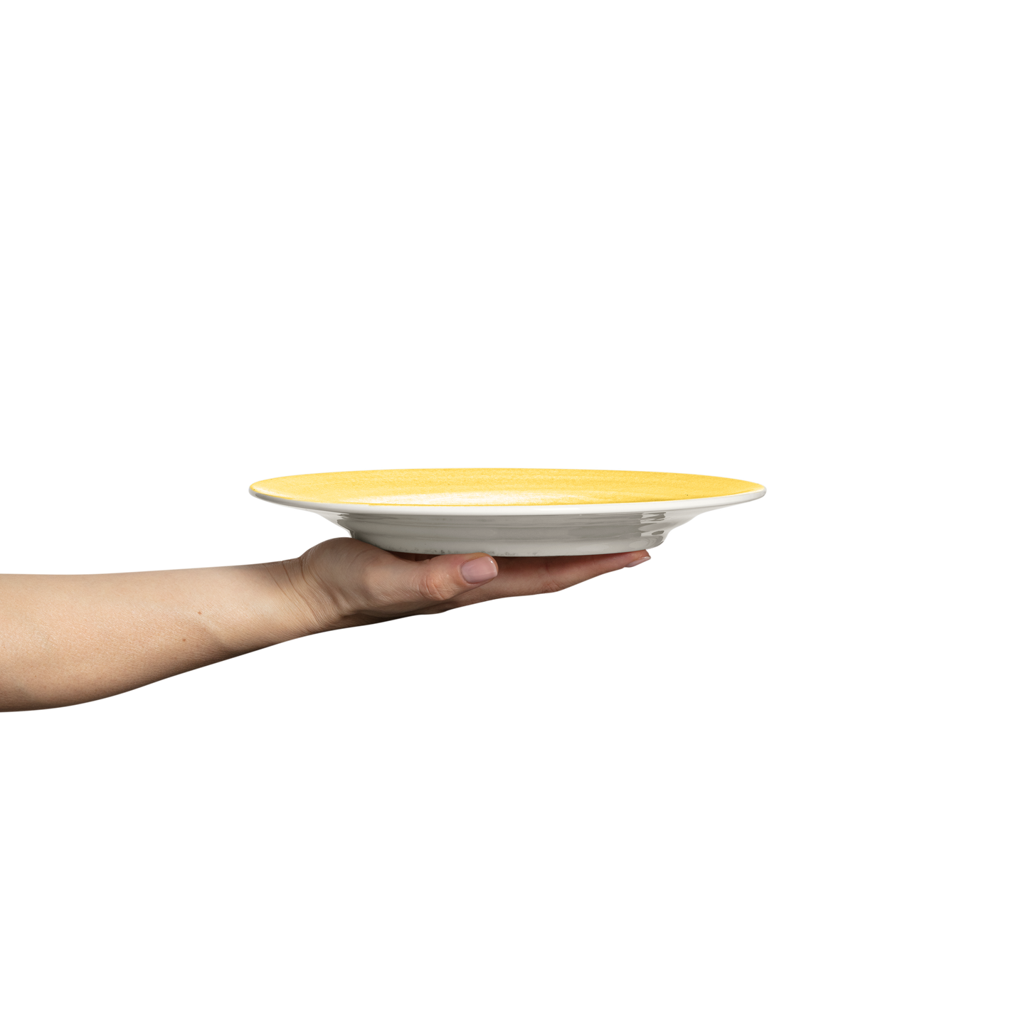 Basic Plate 25 cm Yellow