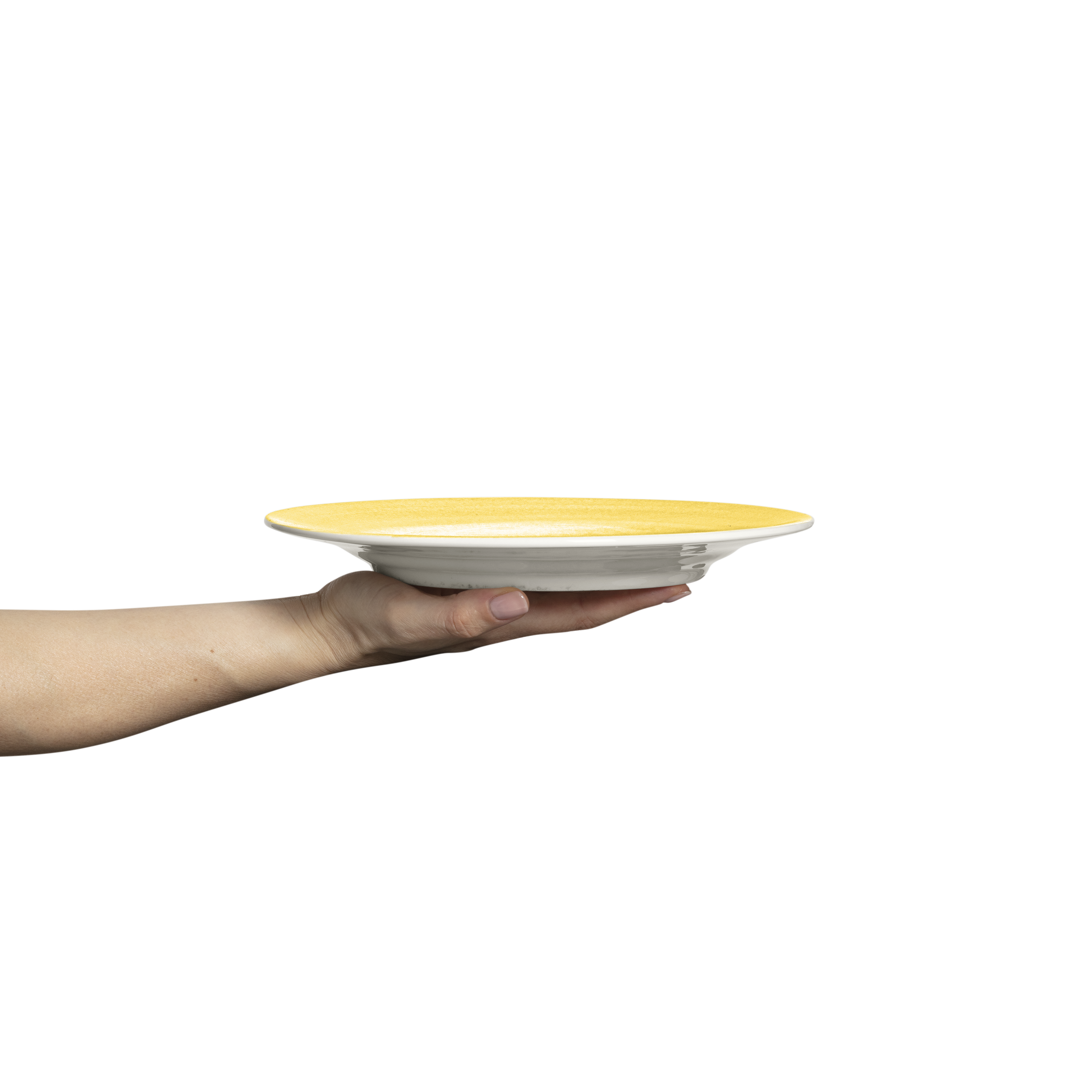Basic Plate 25 cm Yellow