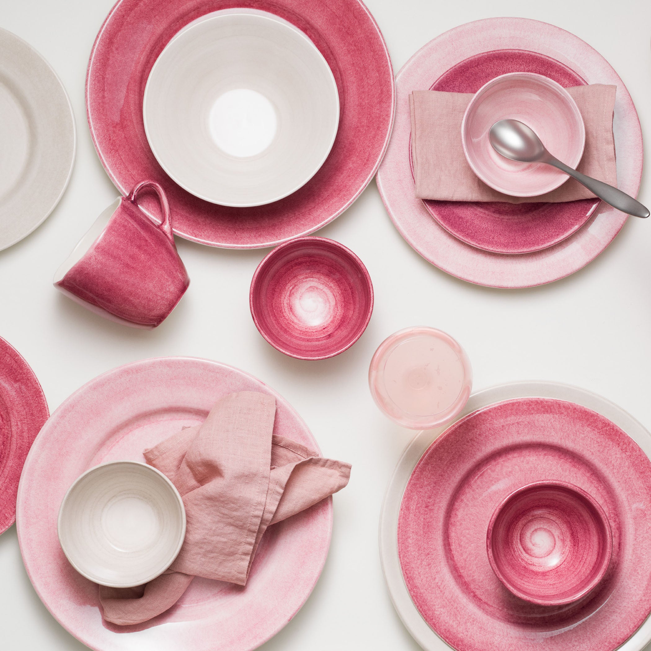 Basic Plate 25 cm Light Pink