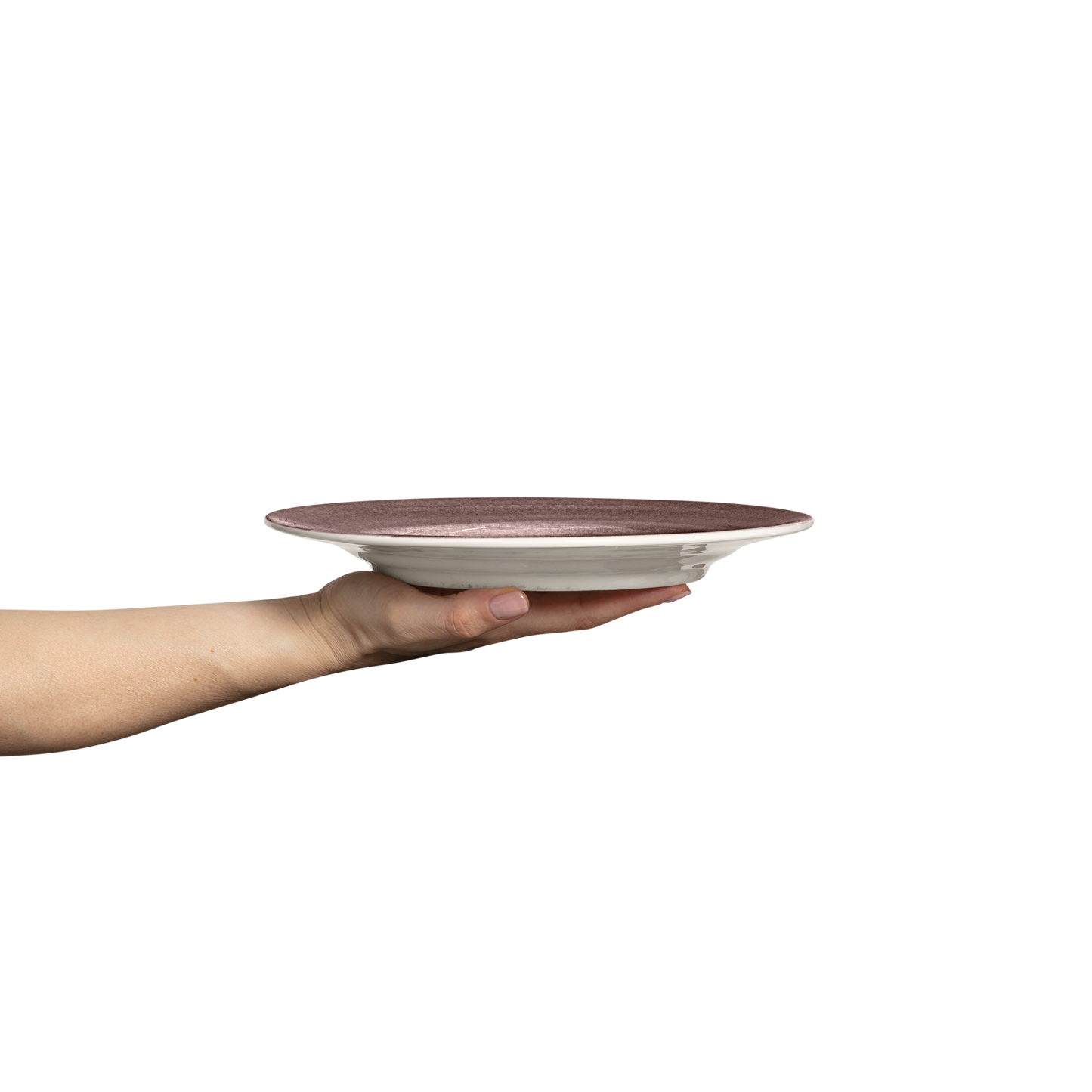 Basic Plate 25 cm Plum