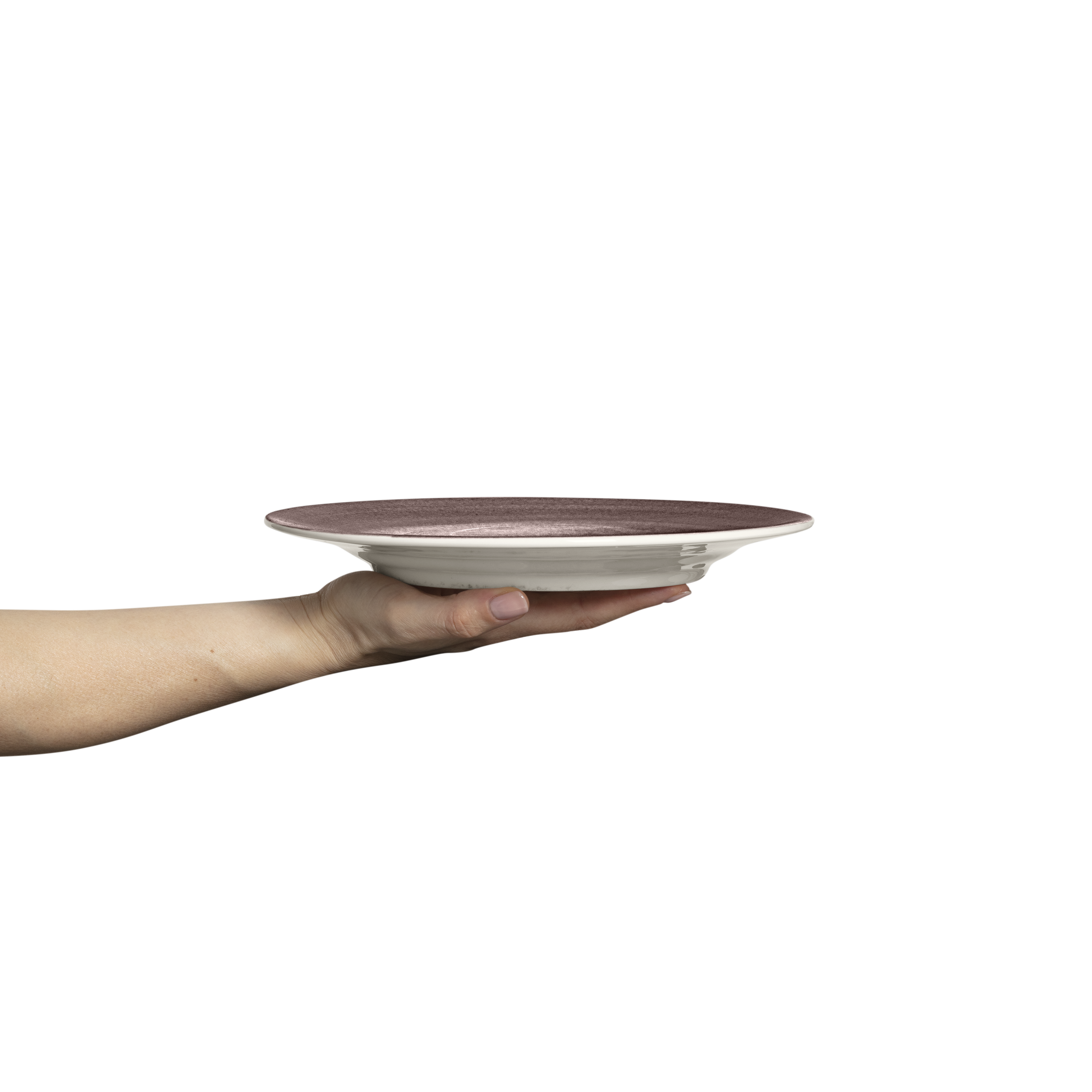 Basic Plate 25 cm Plum