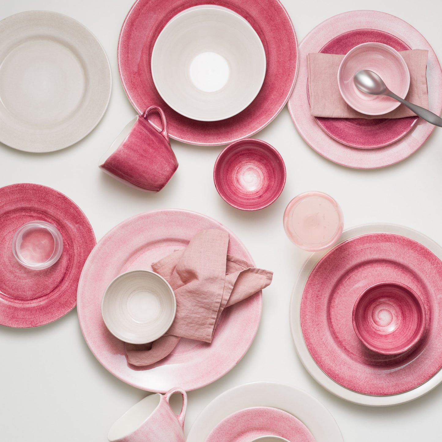 Basic Plate 25 cm Pink