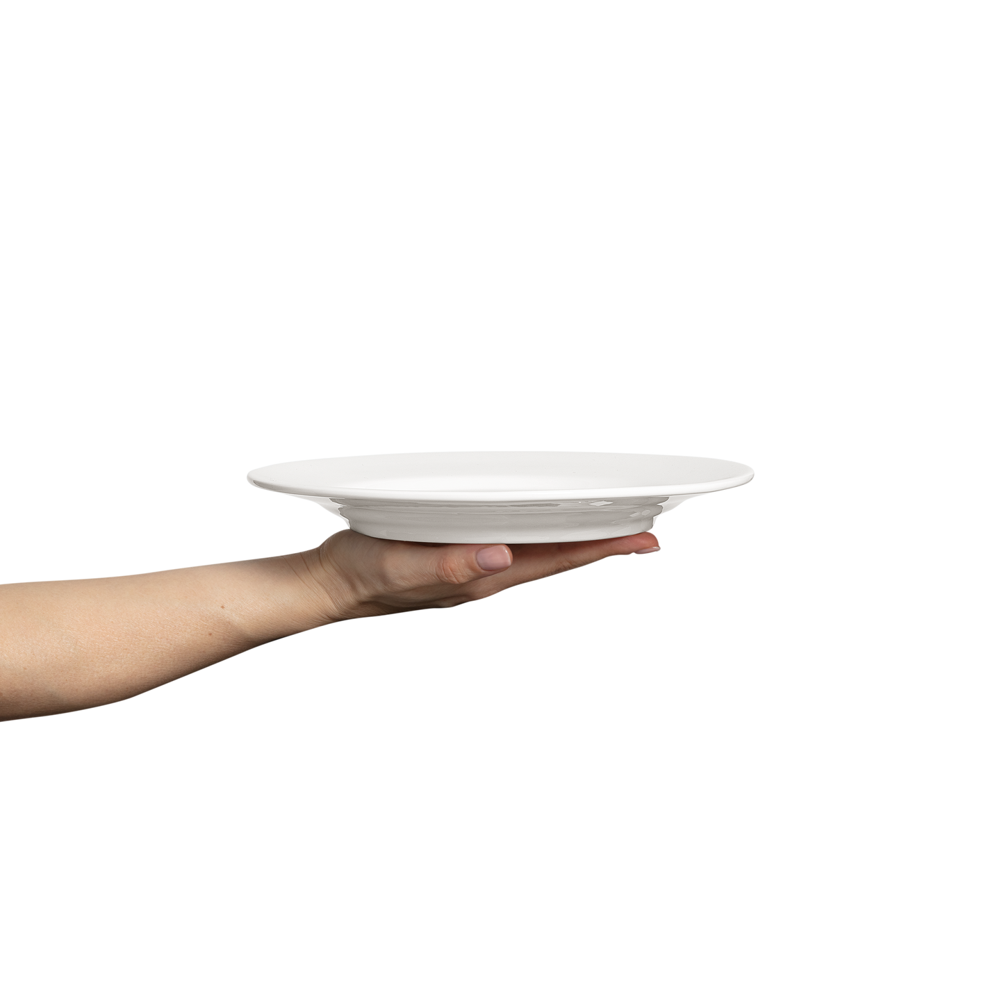 Basic Plate 25 cm White