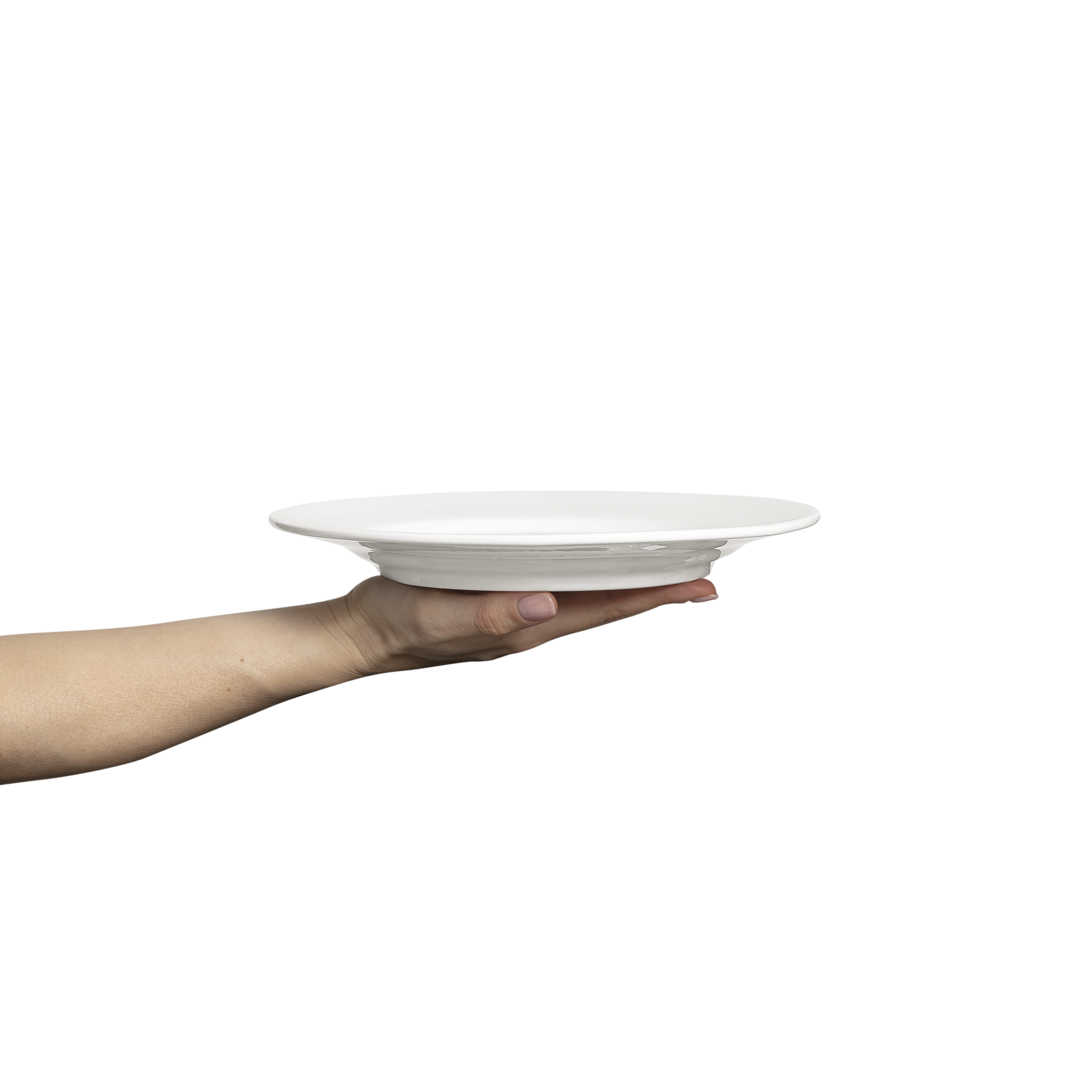 Basic Plate 25 cm White