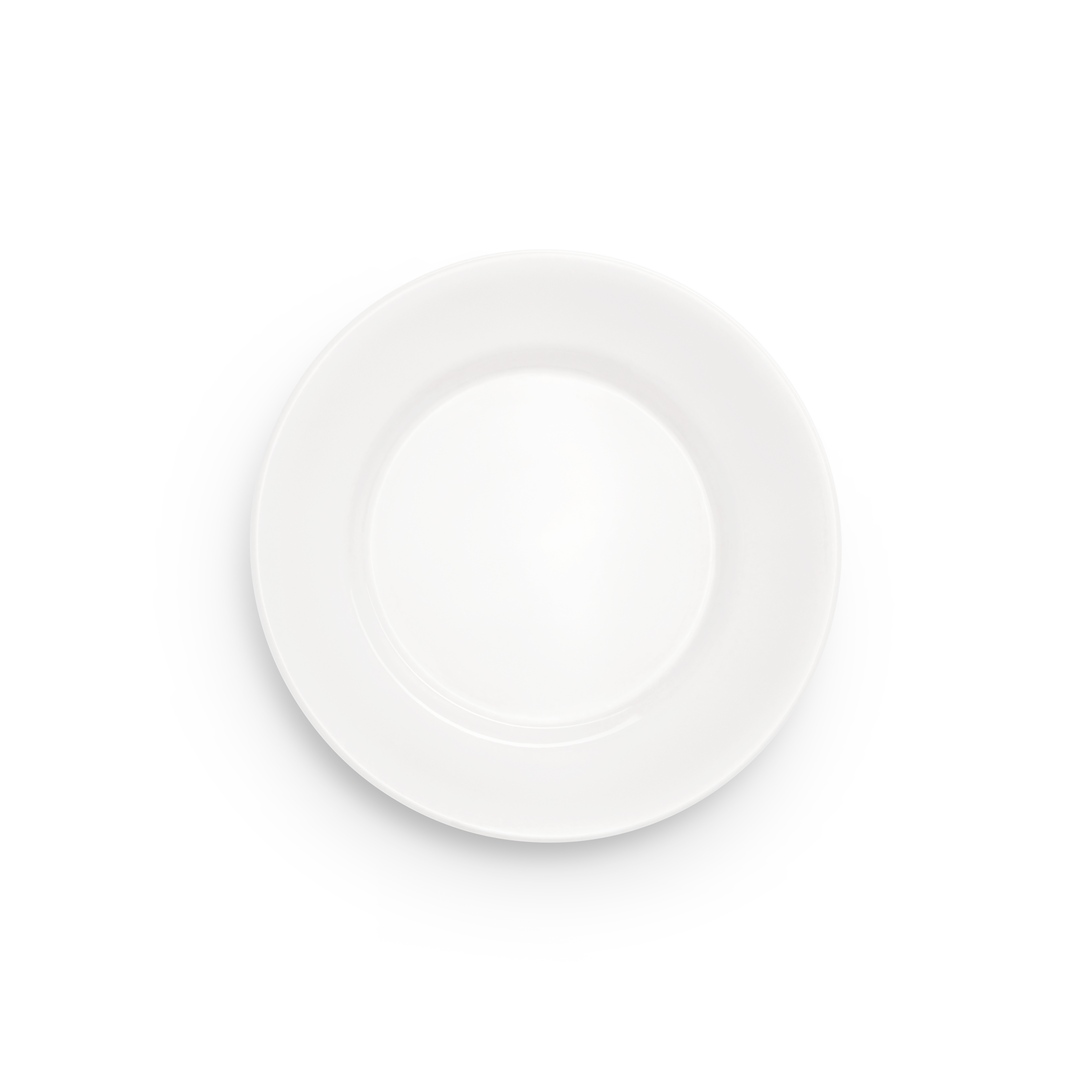 Basic Plate 25 cm White