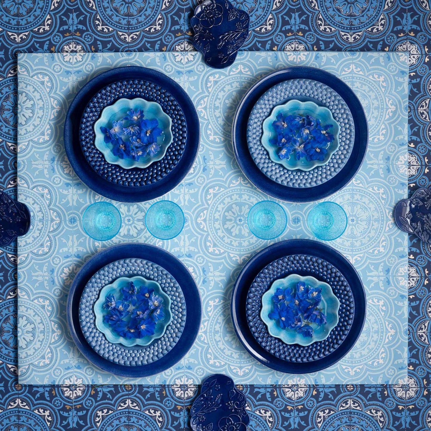 Basic Plate 28 cm Blue