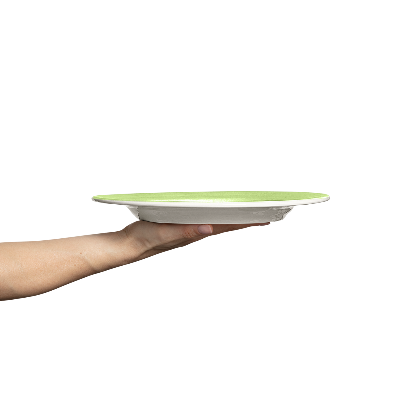 Basic Plate 28 cm Green