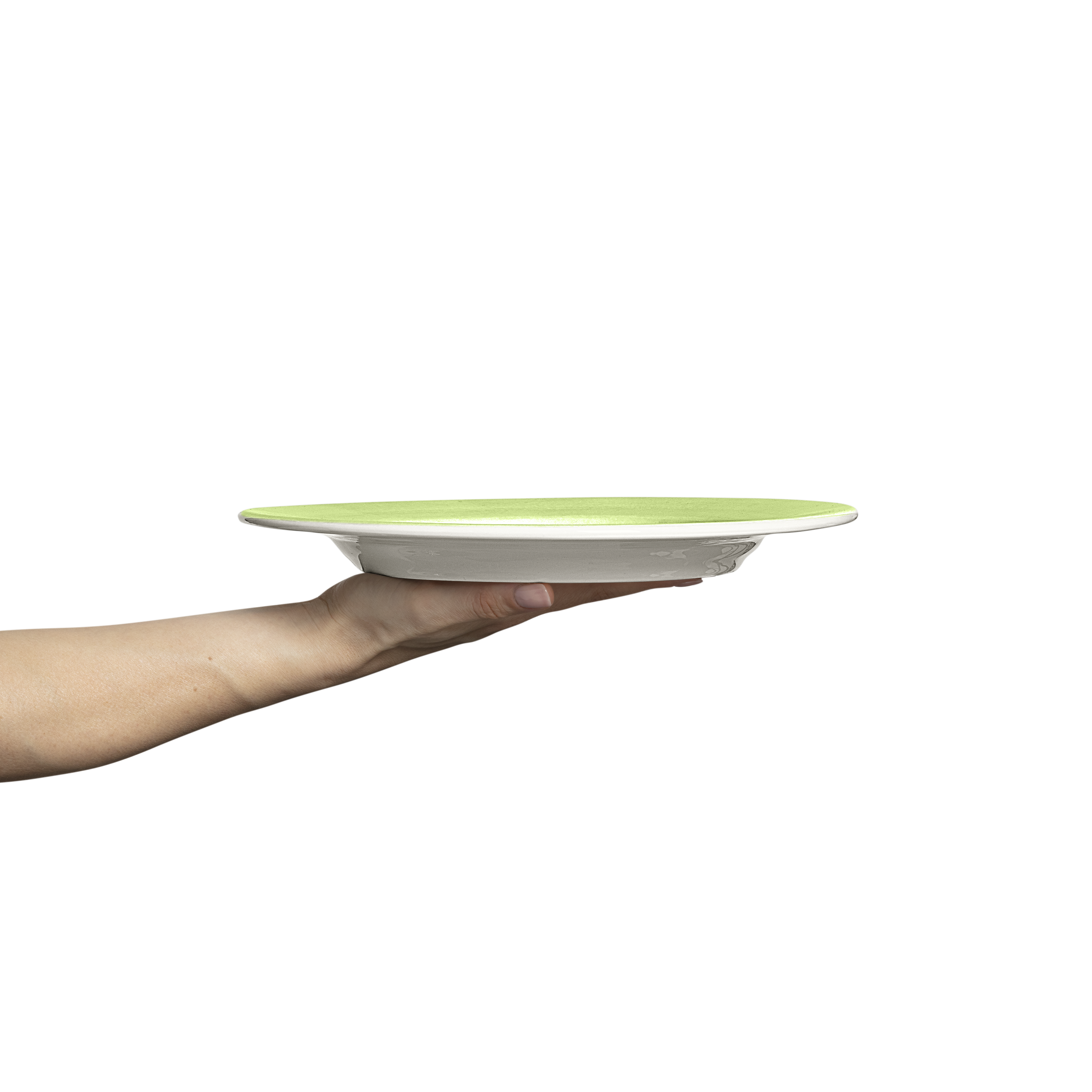 Basic Plate 28 cm Green