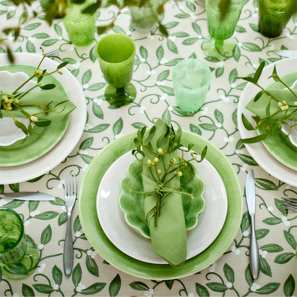 Basic Plate 28 cm Green