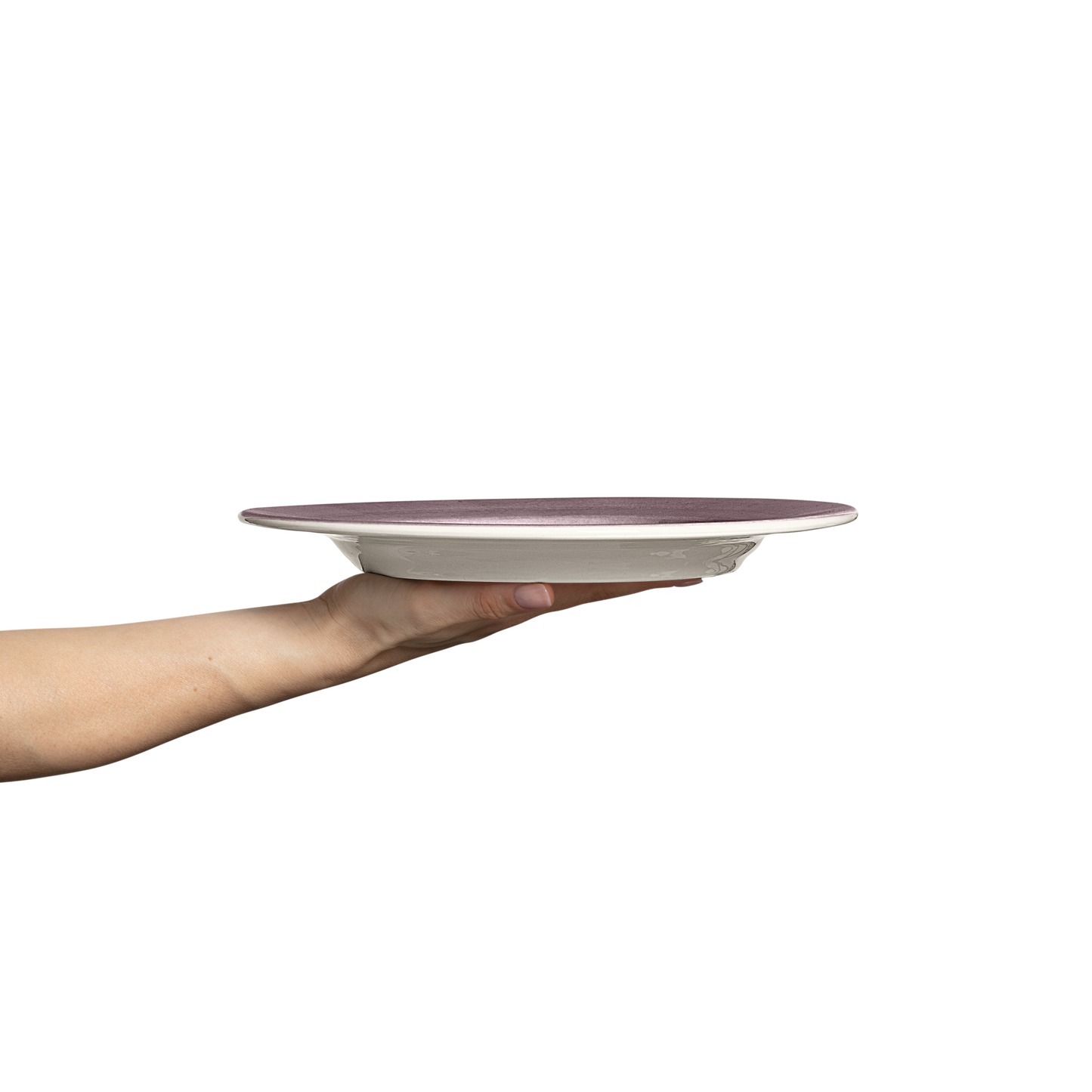 Basic Plate 28 cm Plum