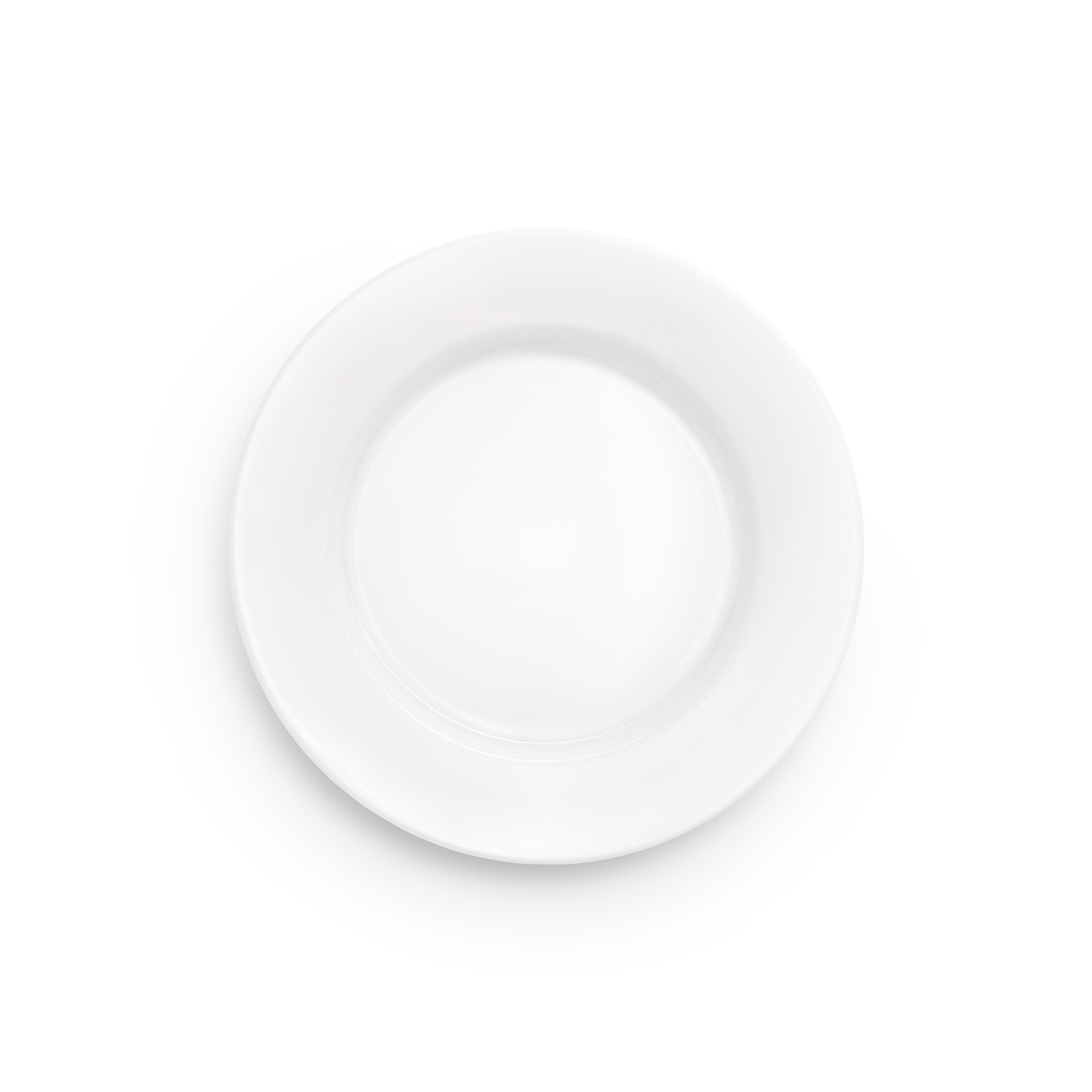 Basic Plate 28 cm White