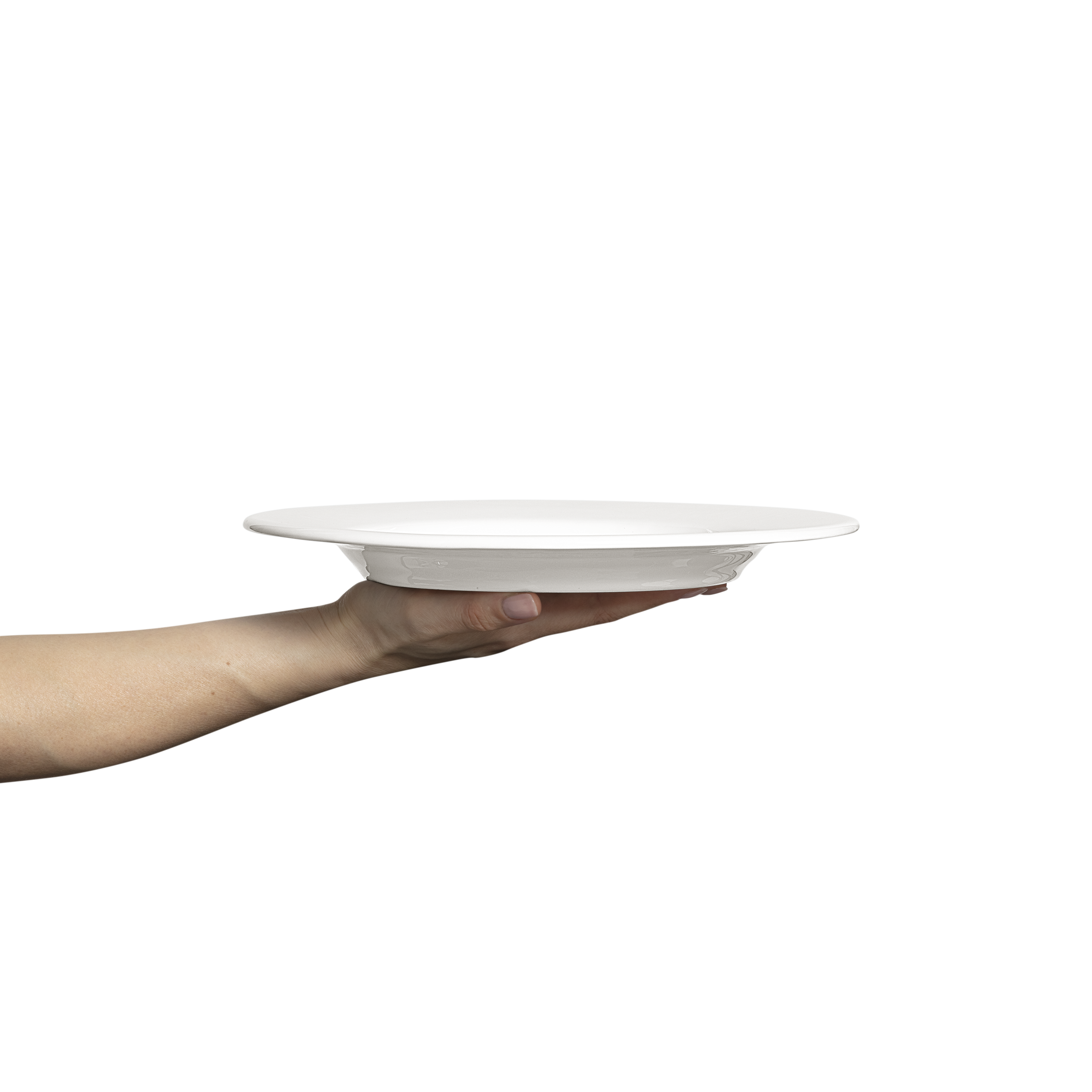 Basic Plate 28 cm White