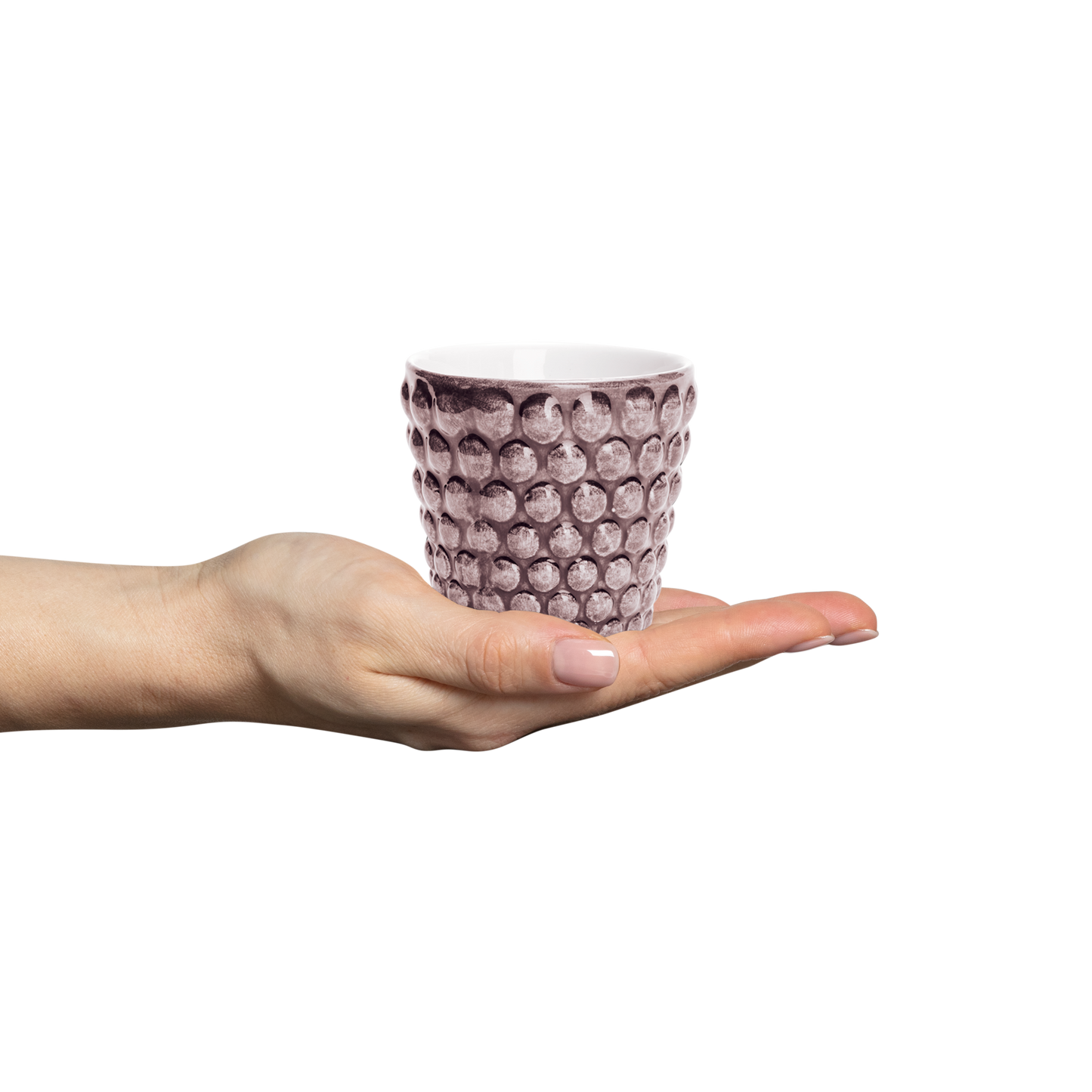 Bubbles Espresso Cup 10 cl Plum