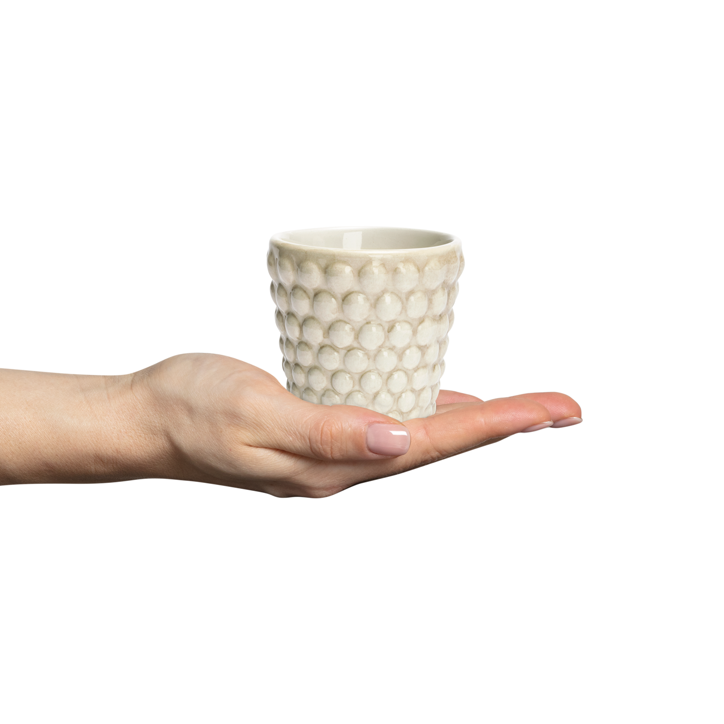 Bubbles Espresso Cup 10 cl Sand