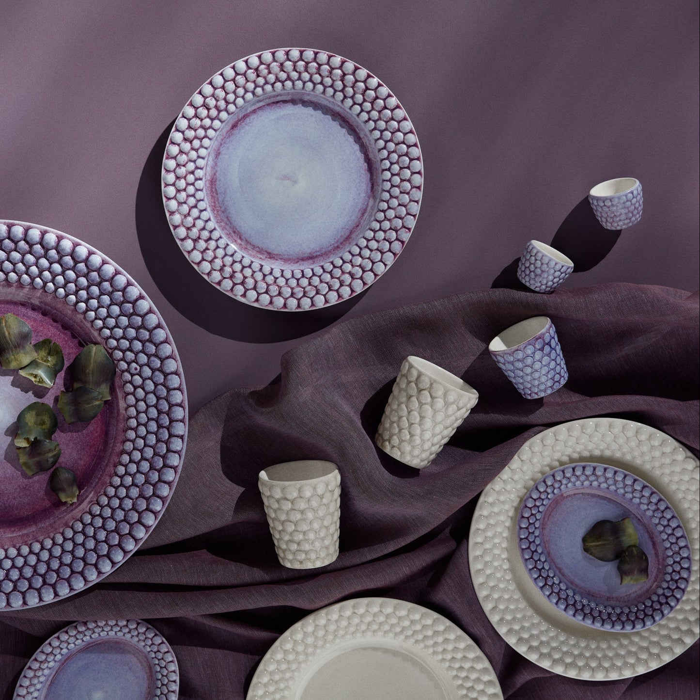 Bubbles Espresso Cup 10 cl Purple