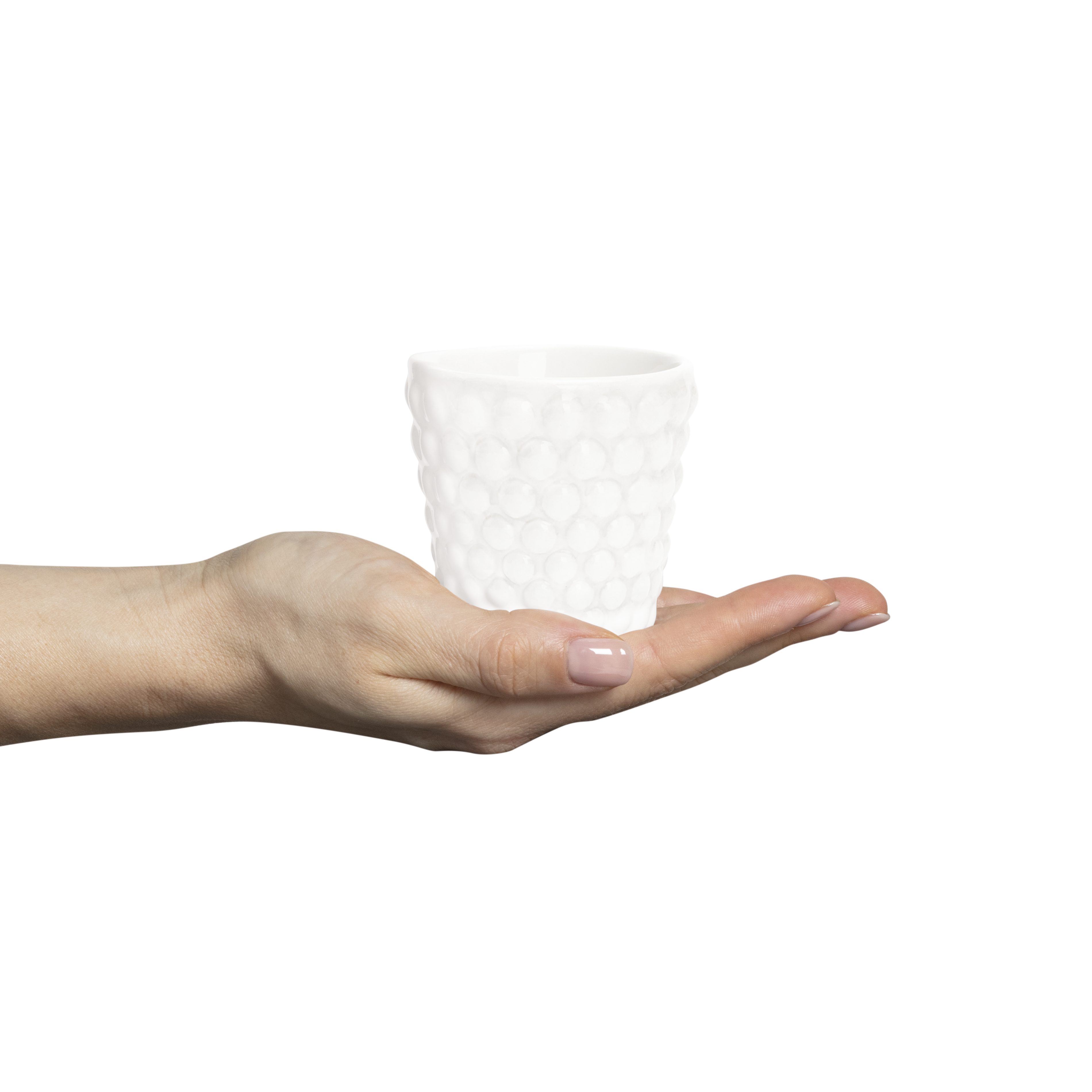 Bubbles Espresso Cup 10 cl White