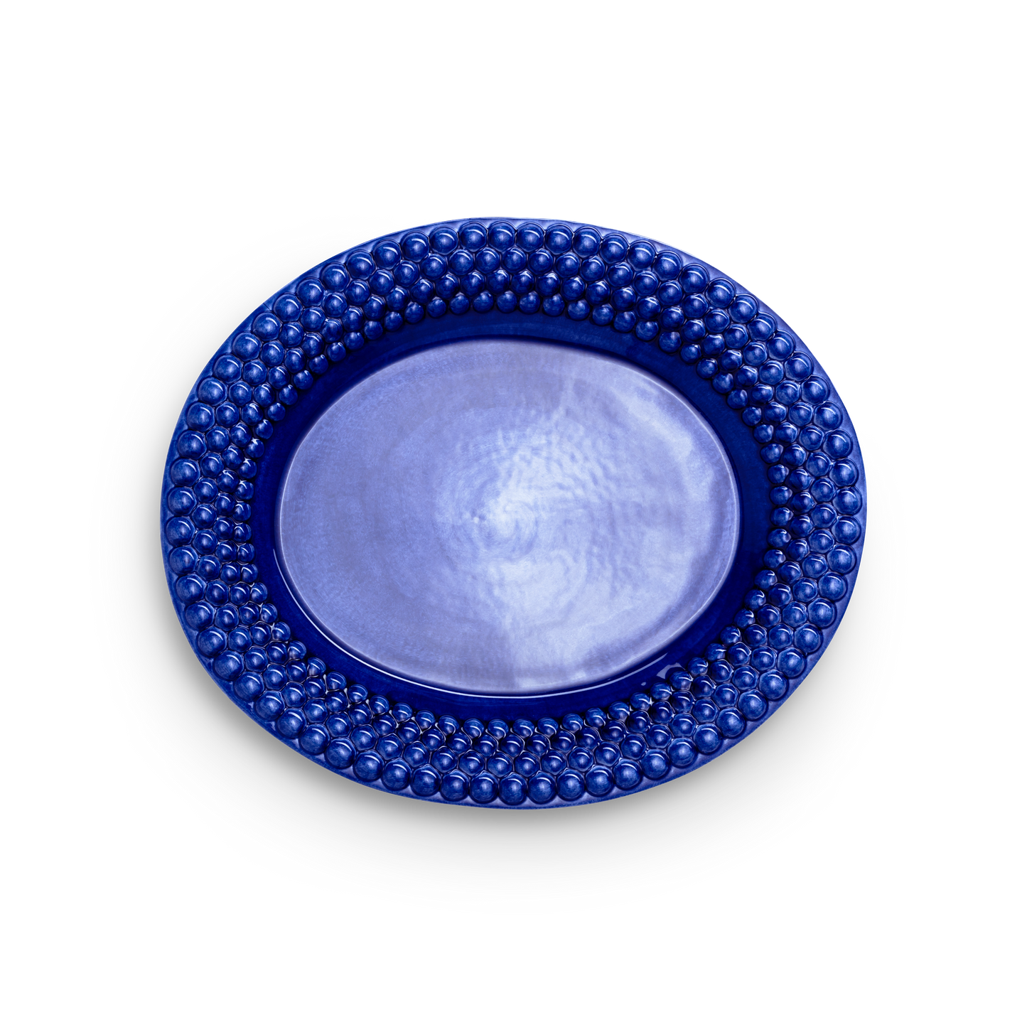 Bubbles Platter 35 x 30 cm Blue