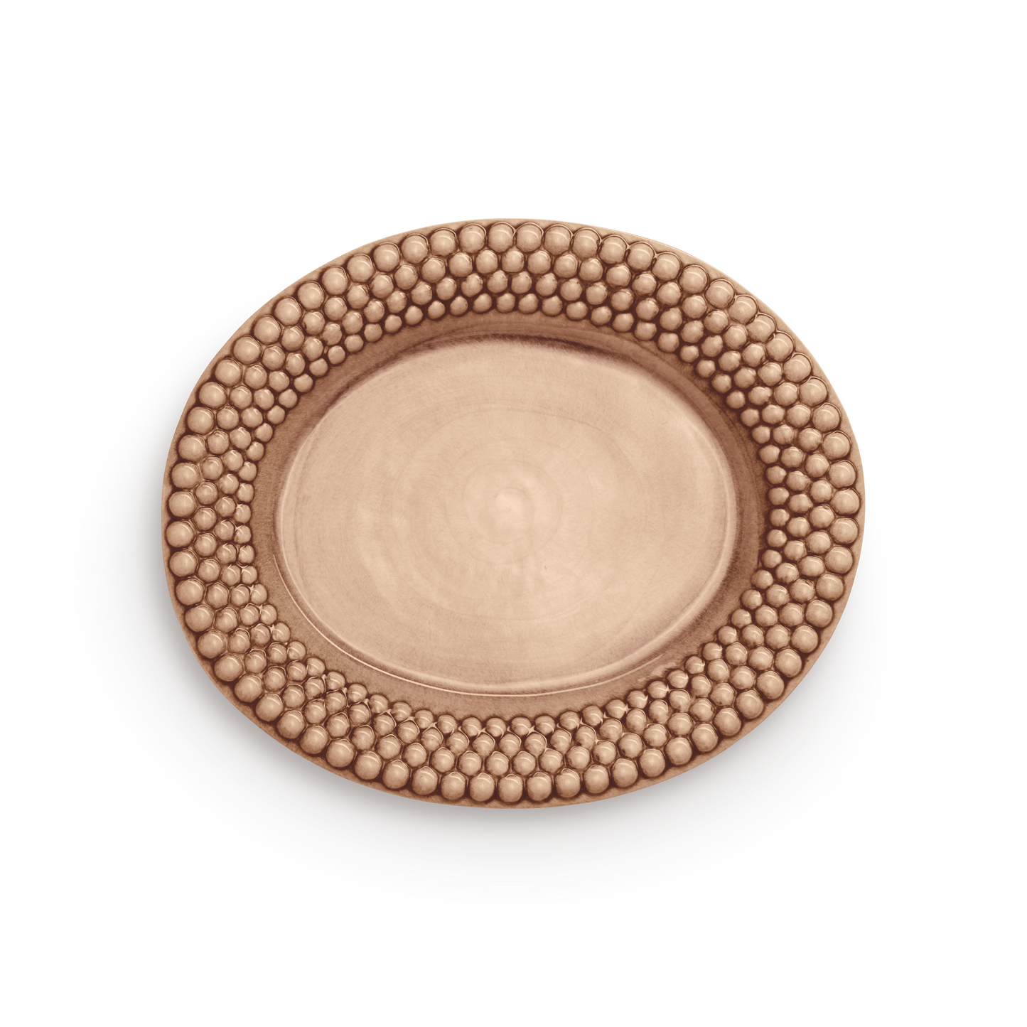 Bubbles Platter 35 x 30 cm Cinnamon