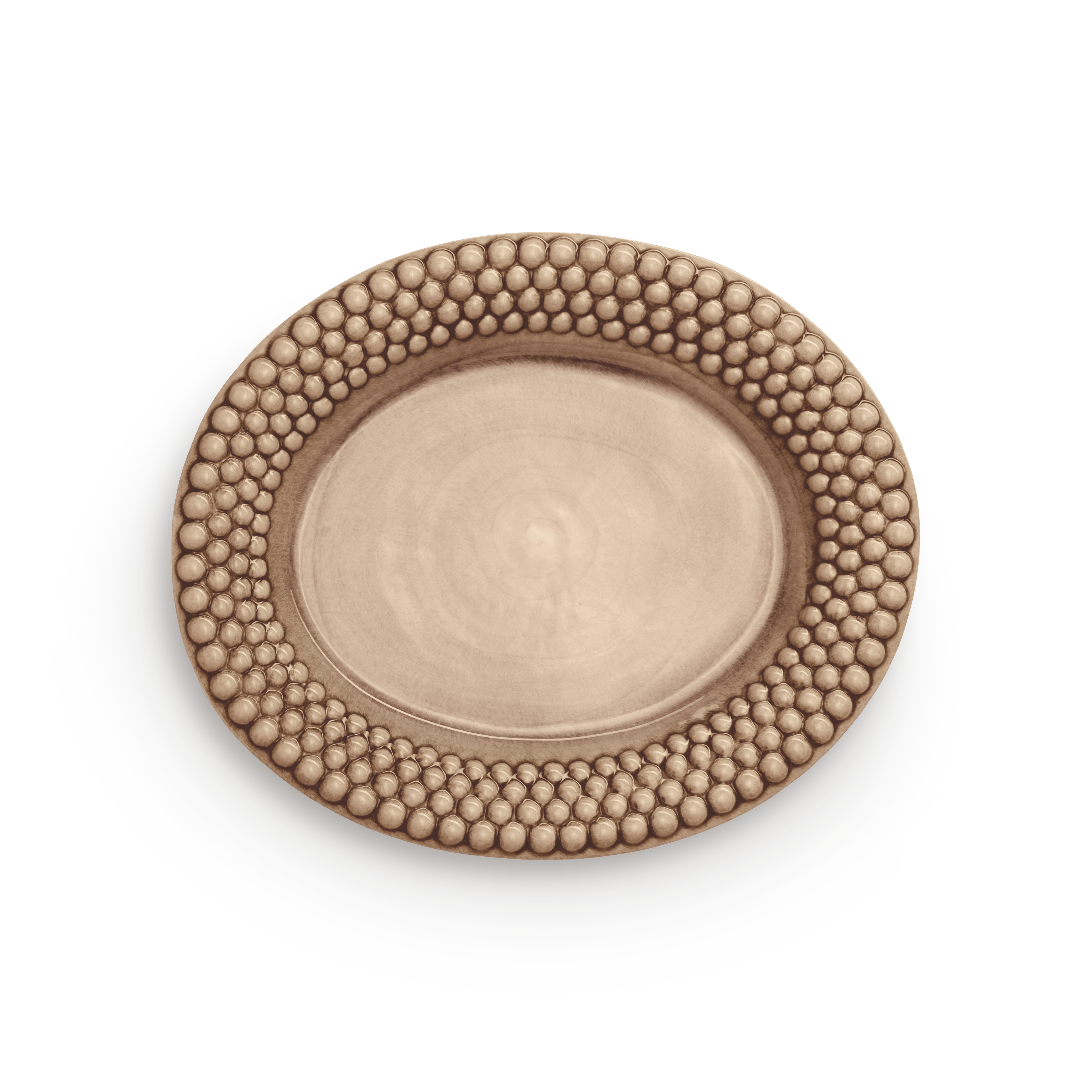 Bubbles Platter 35 x 30 cm Cinnamon