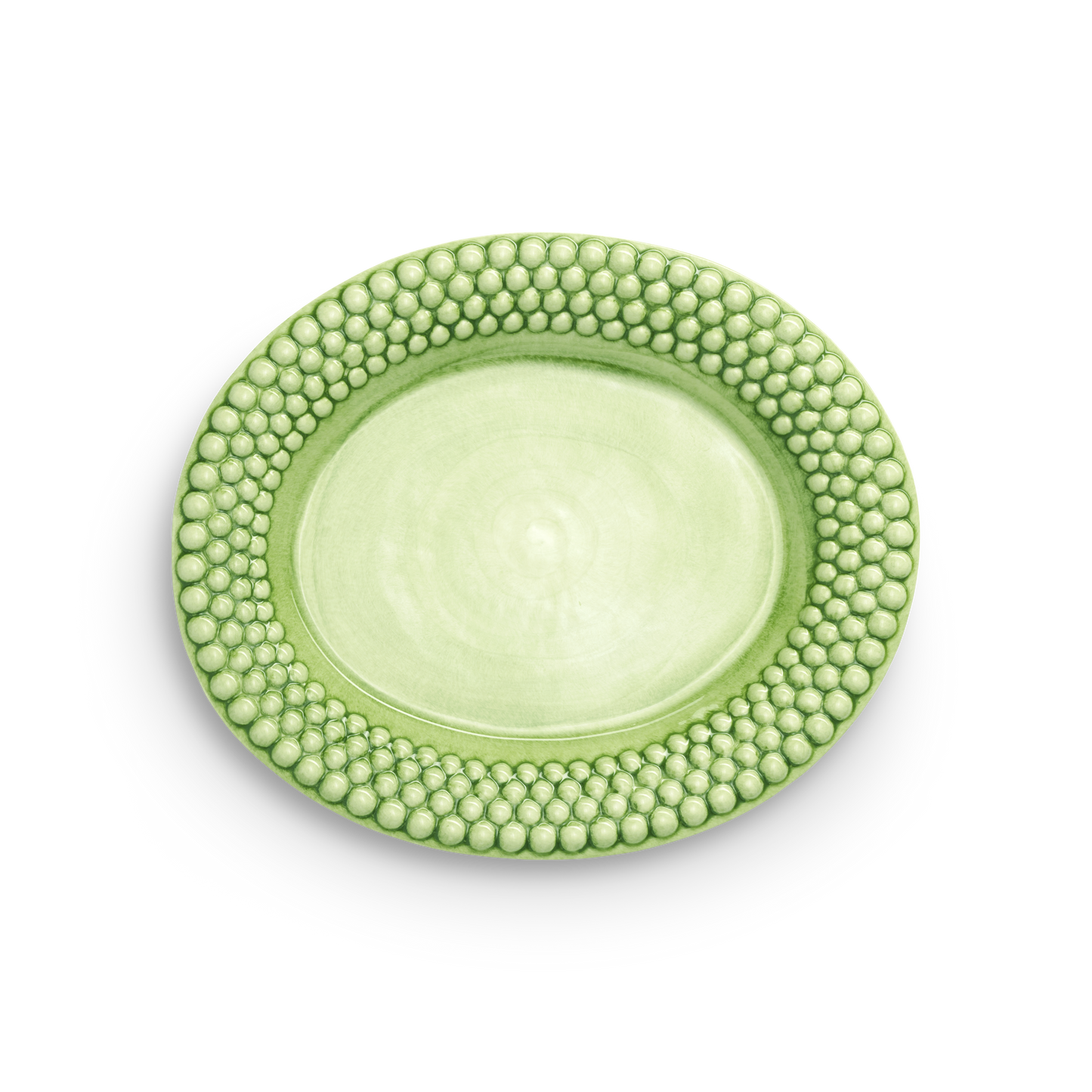 Bubbles Platter 35 x 30 cm Green