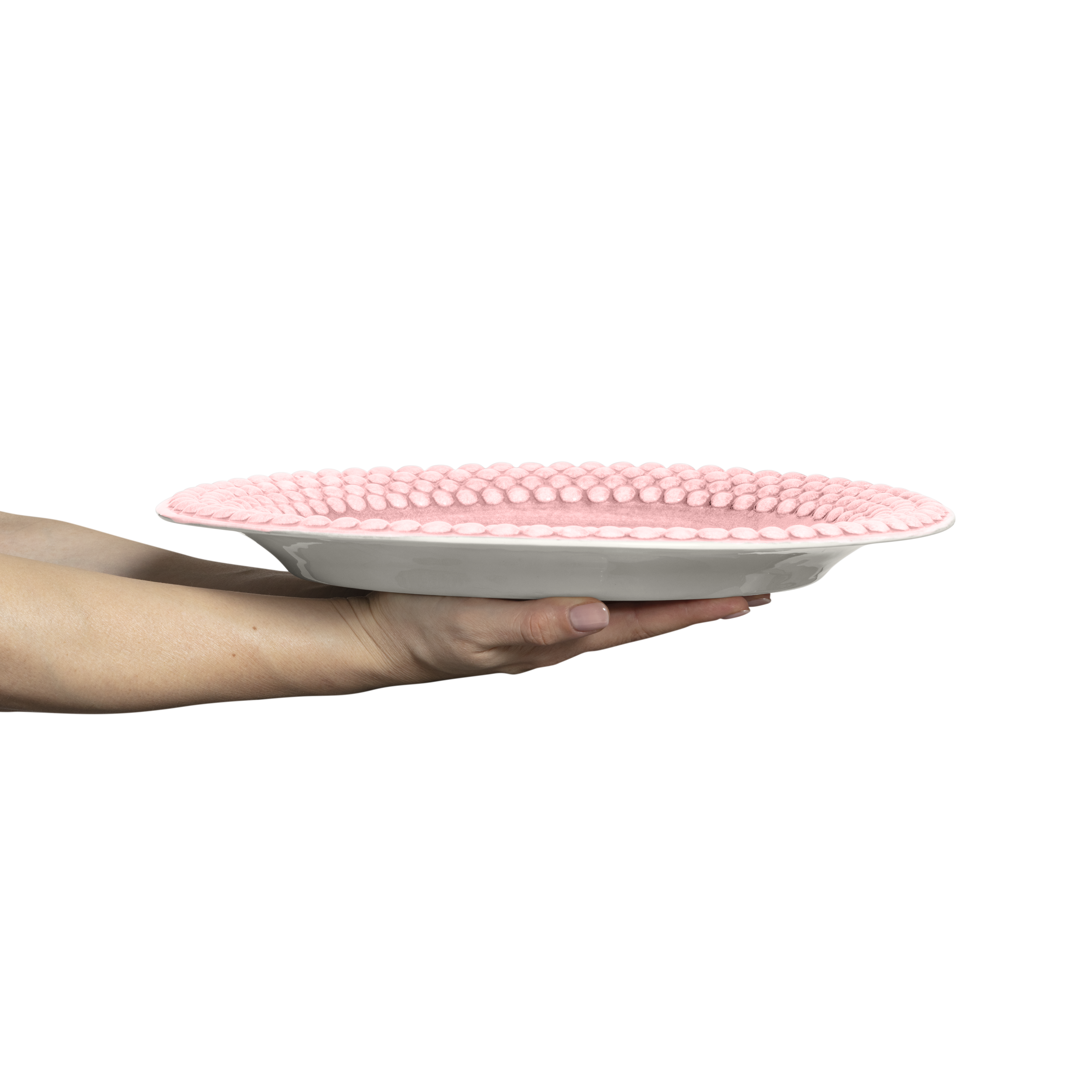 Bubbles Platter 35 x 30 cm Light Pink