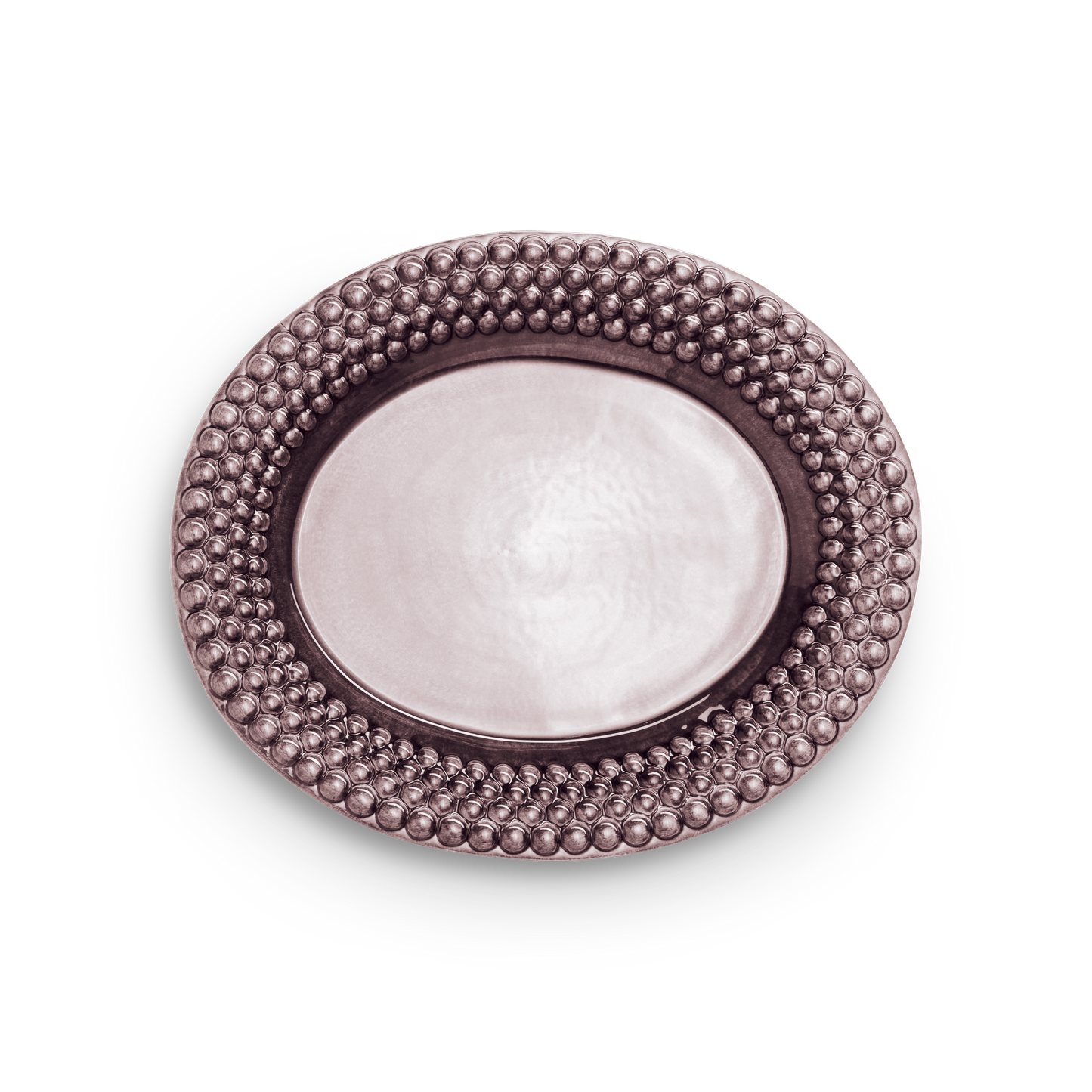 Bubbles Platter 35 x 30 cm Plum