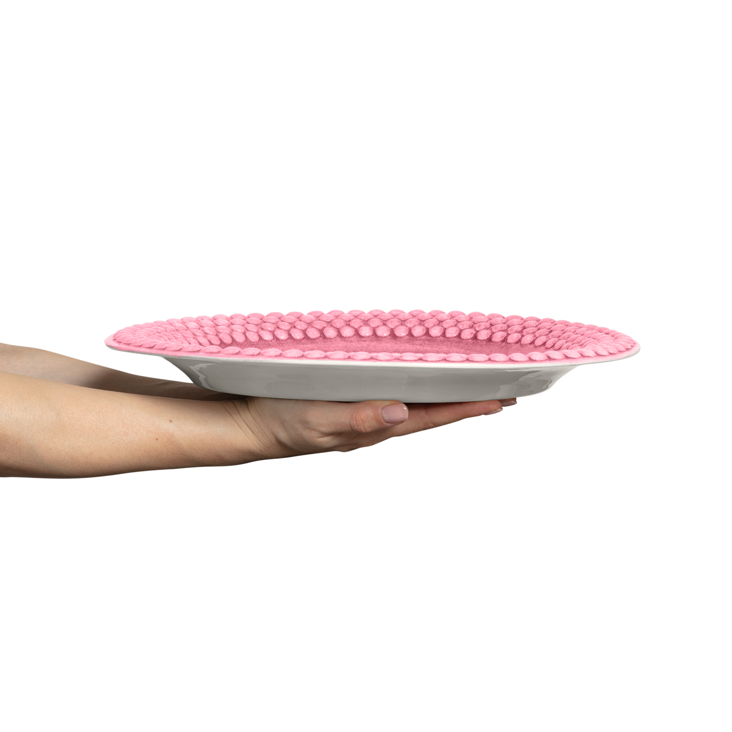 Bubbles Platter 35 x 30 cm Pink
