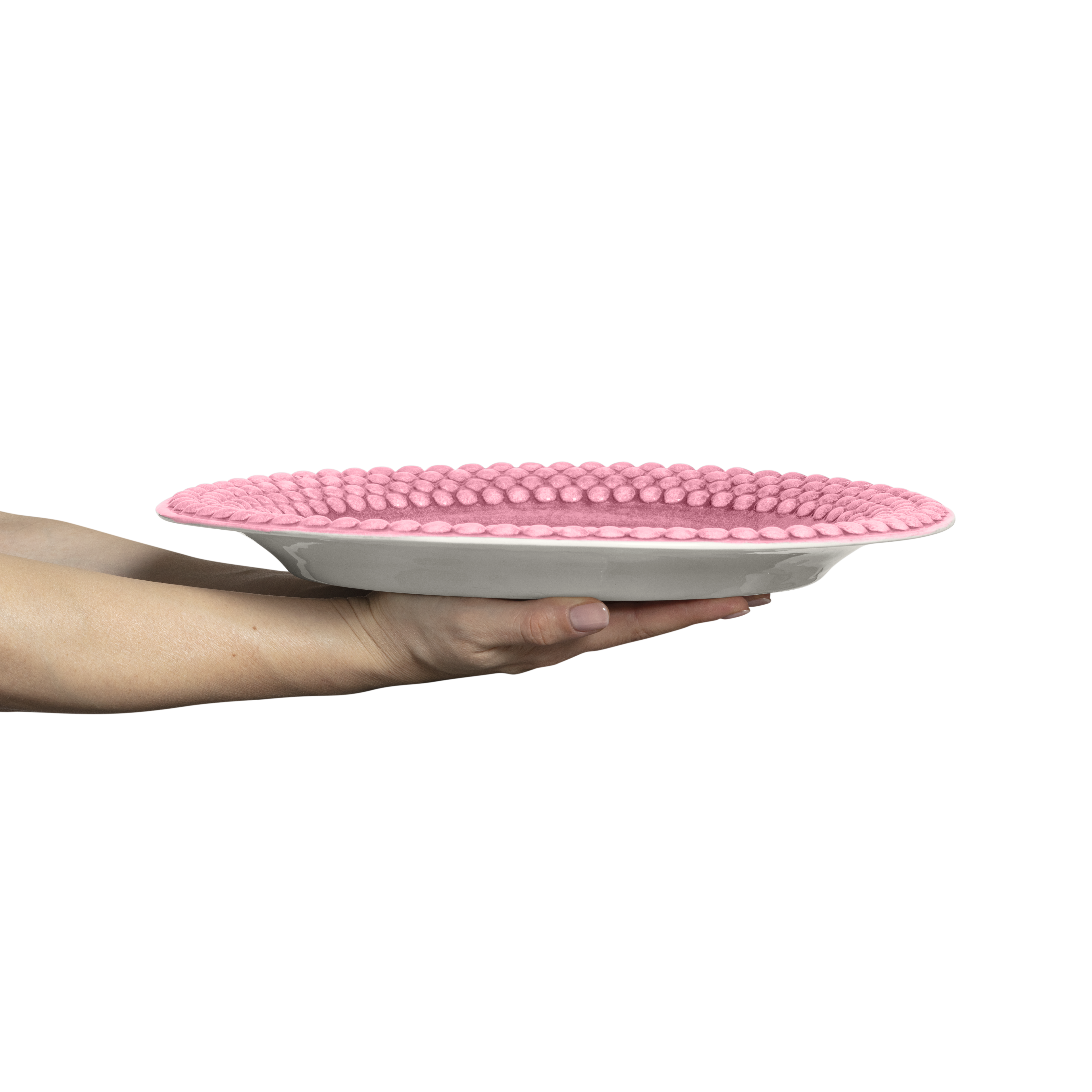 Bubbles Platter 35 x 30 cm Pink